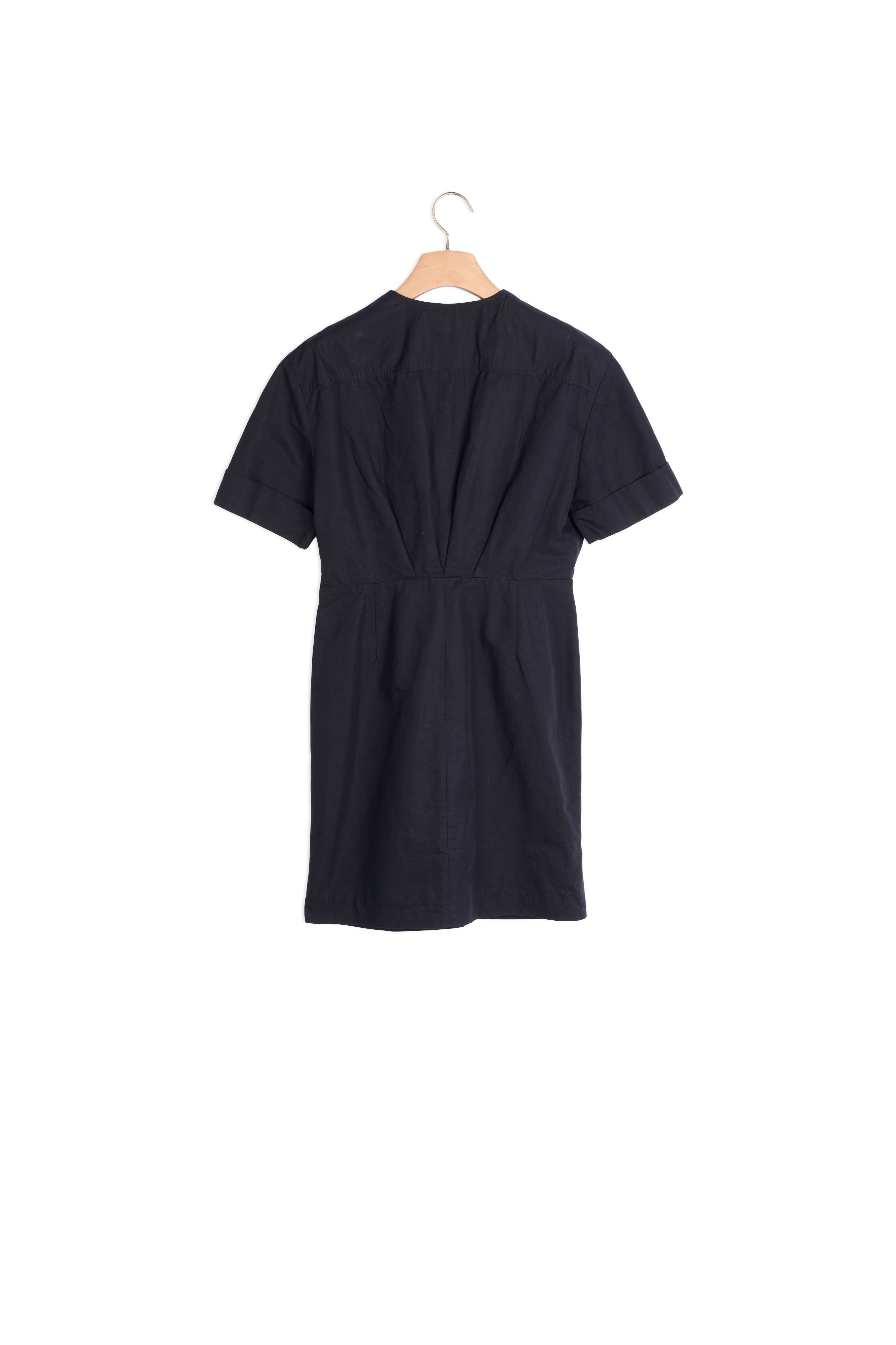 Robe courte ornée d'œillets entrelacés Faume - seconde main