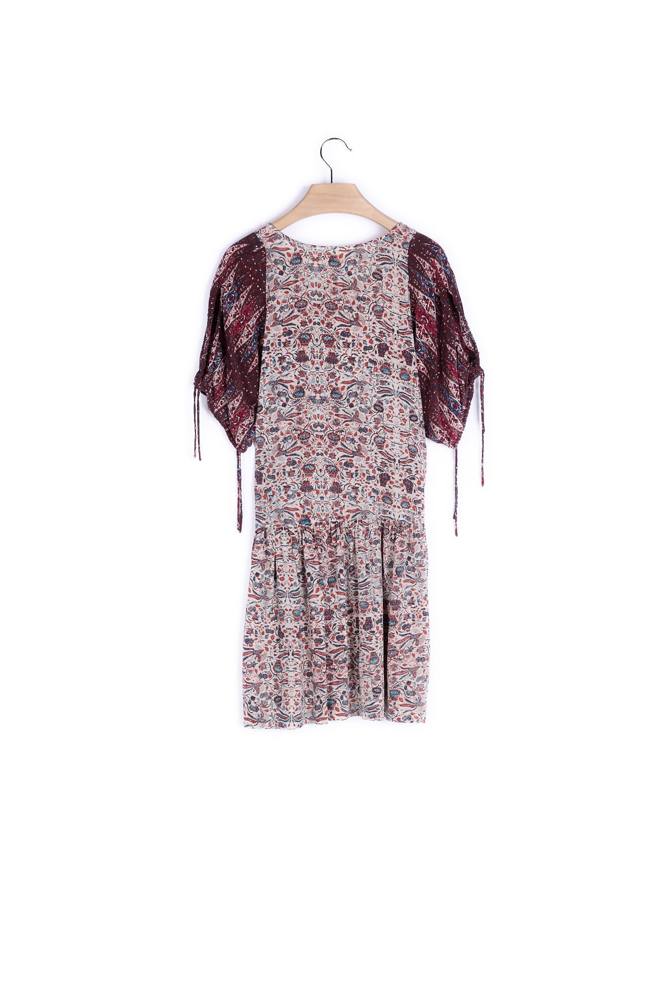 Robe courte Soie - 34 Faume - seconde main
