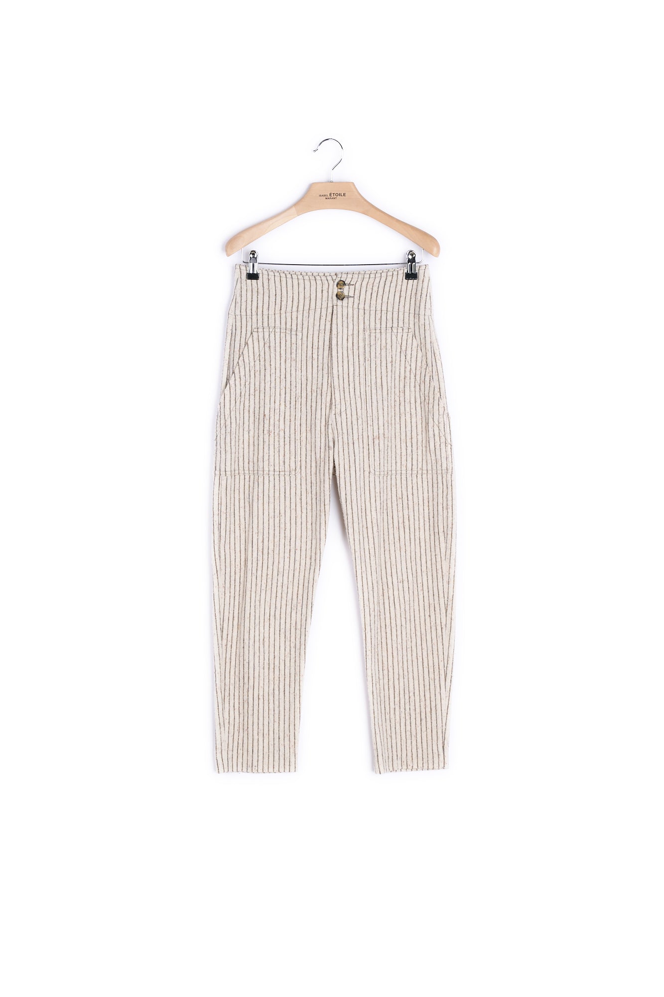 Pantalon chino en coton - 36 Faume - seconde main