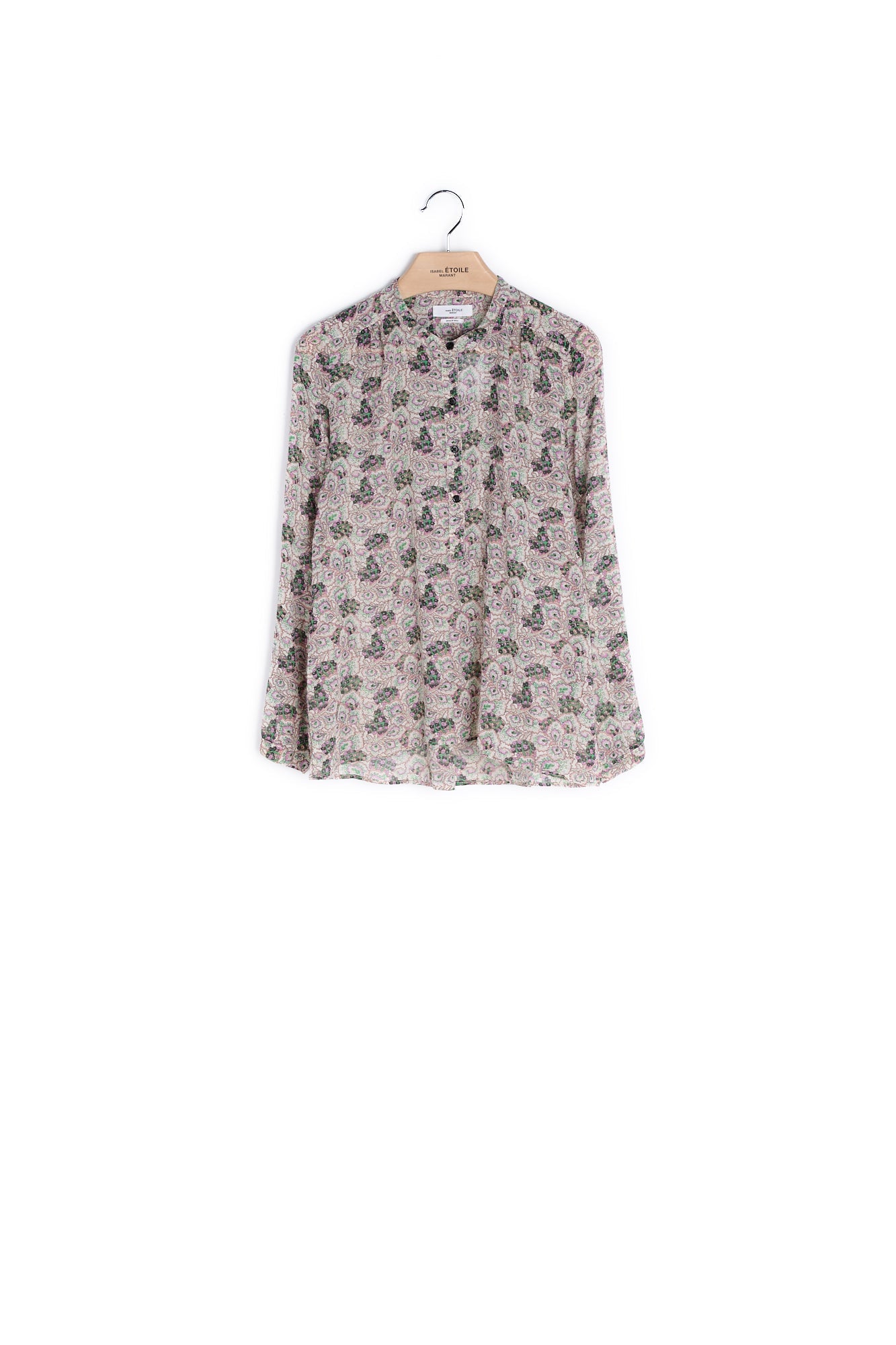 Chemise Soie - 34 Faume - seconde main