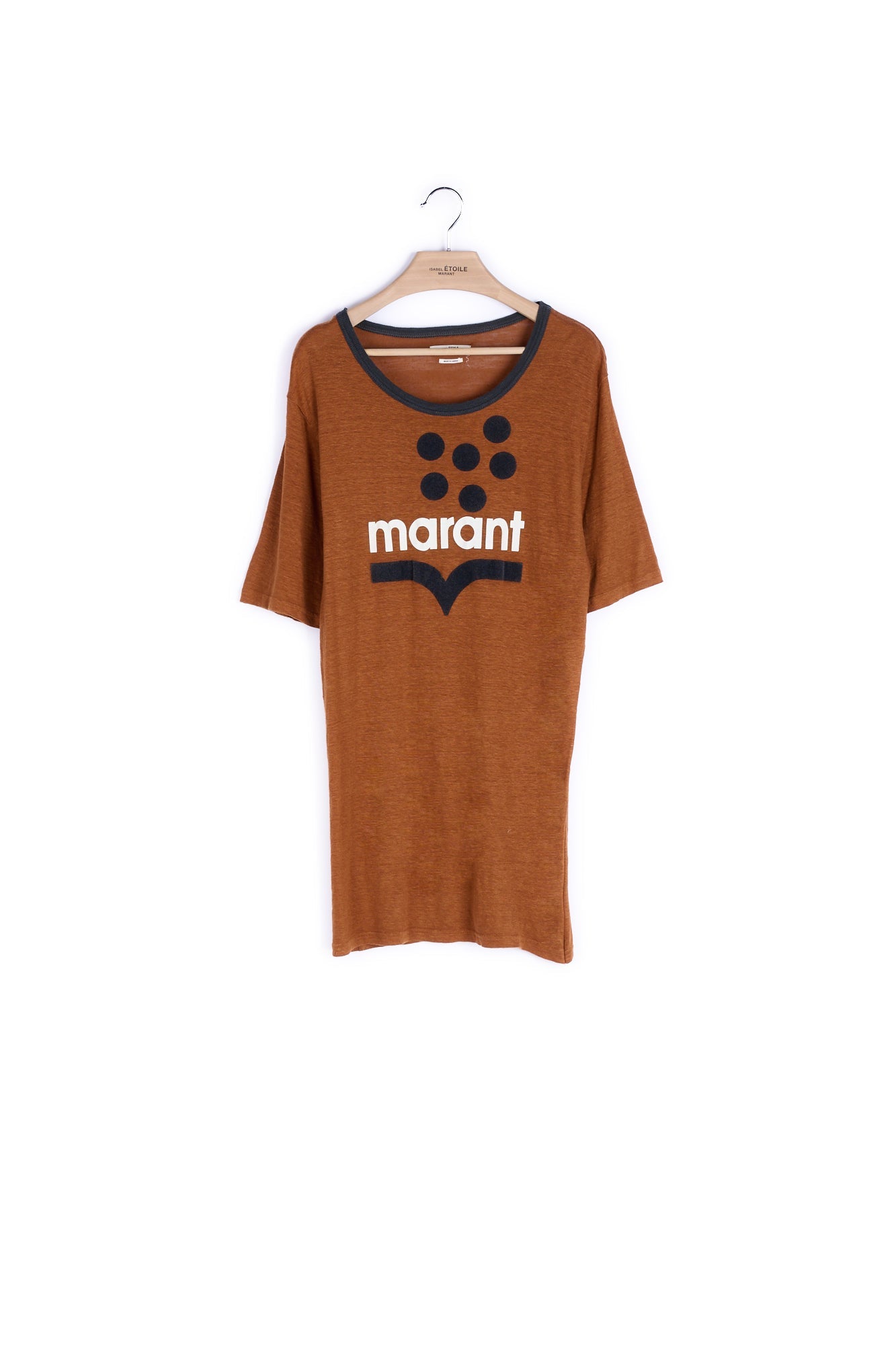 Tee Shirt manches coutes Lin - M Faume - seconde main