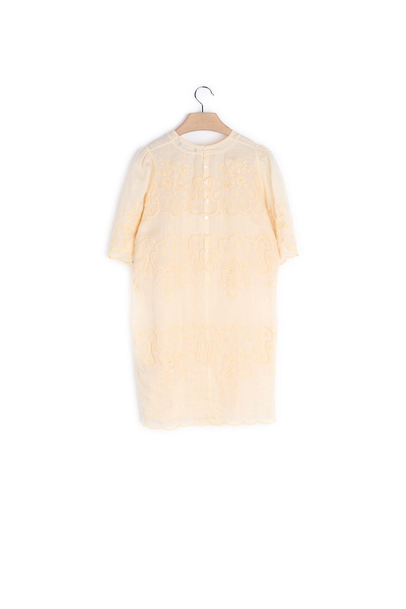 Robe Soie - 40 Faume - seconde main