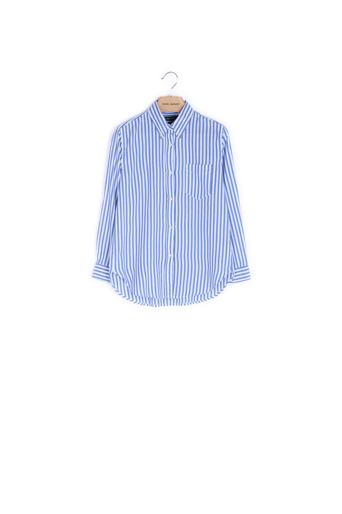 Chemise rayée en coton - 36 Faume - seconde main