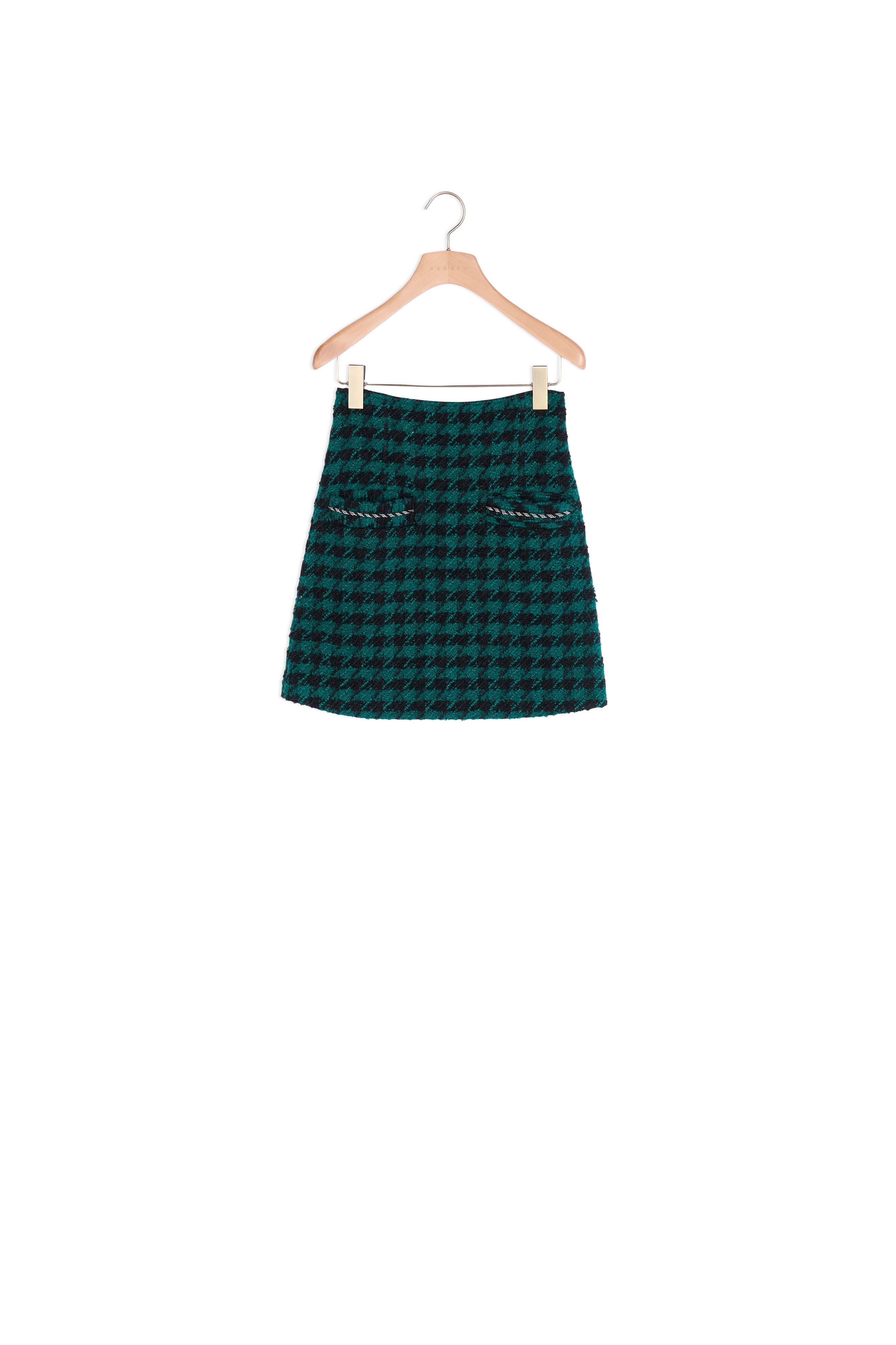 Jupe courte en tweed Faume - seconde main