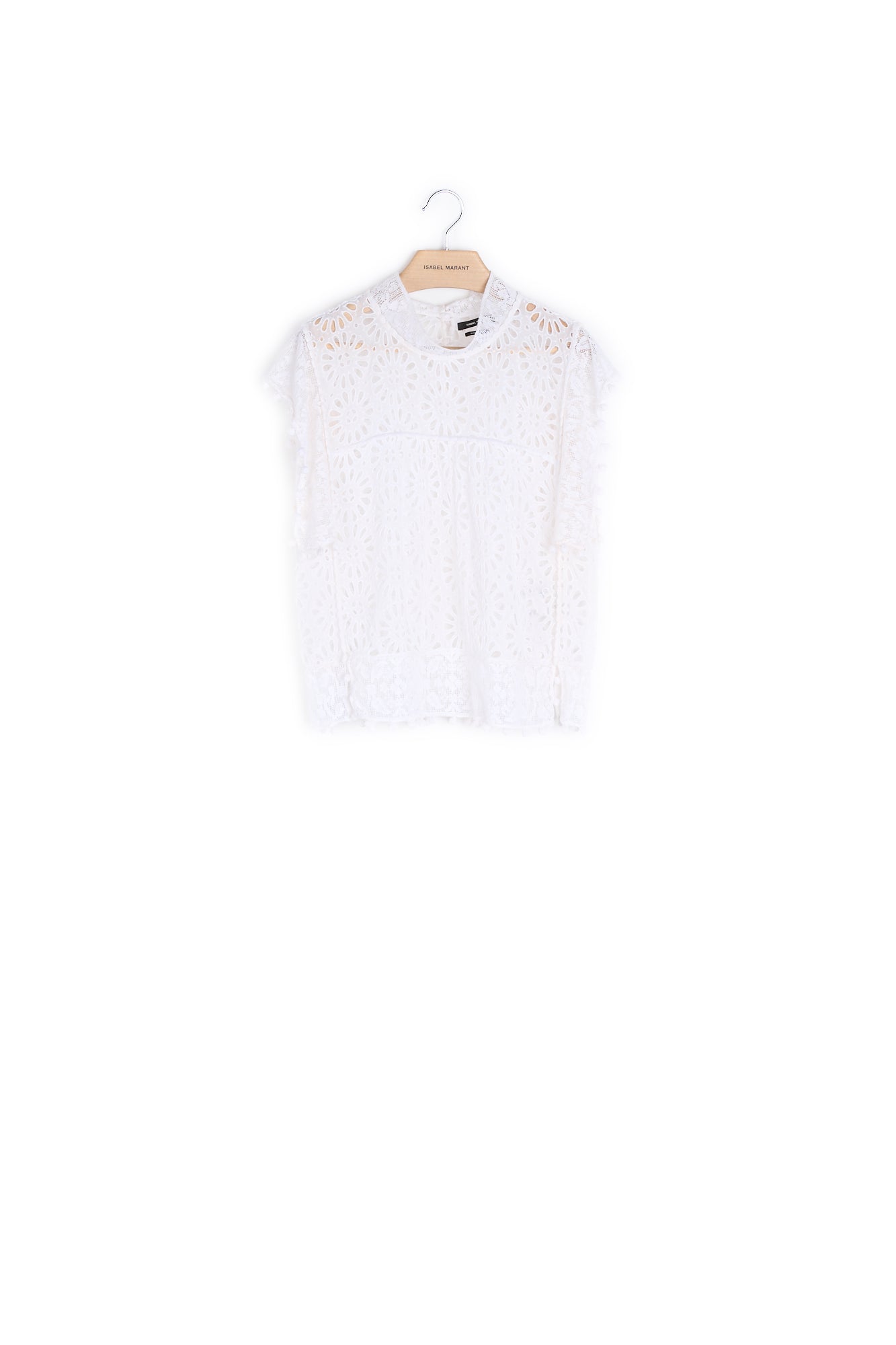 Haut Coton Brodé - 36 Faume - seconde main