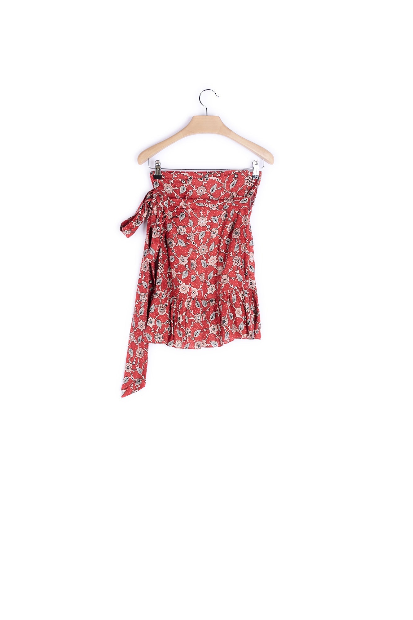 Jupe Lin à volants - 38 Faume - seconde main