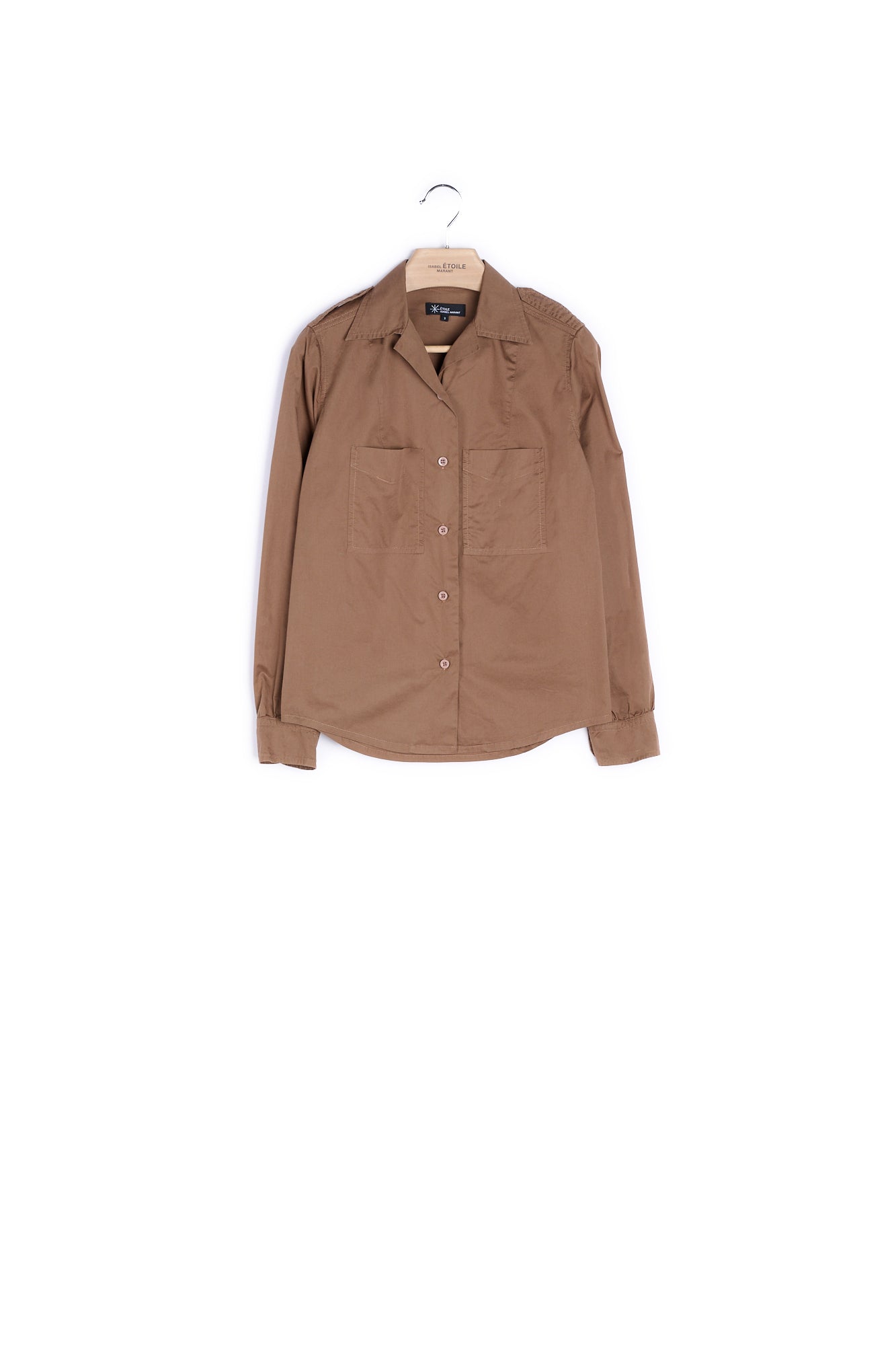Chemise manches longues coton - 38 Faume - seconde main