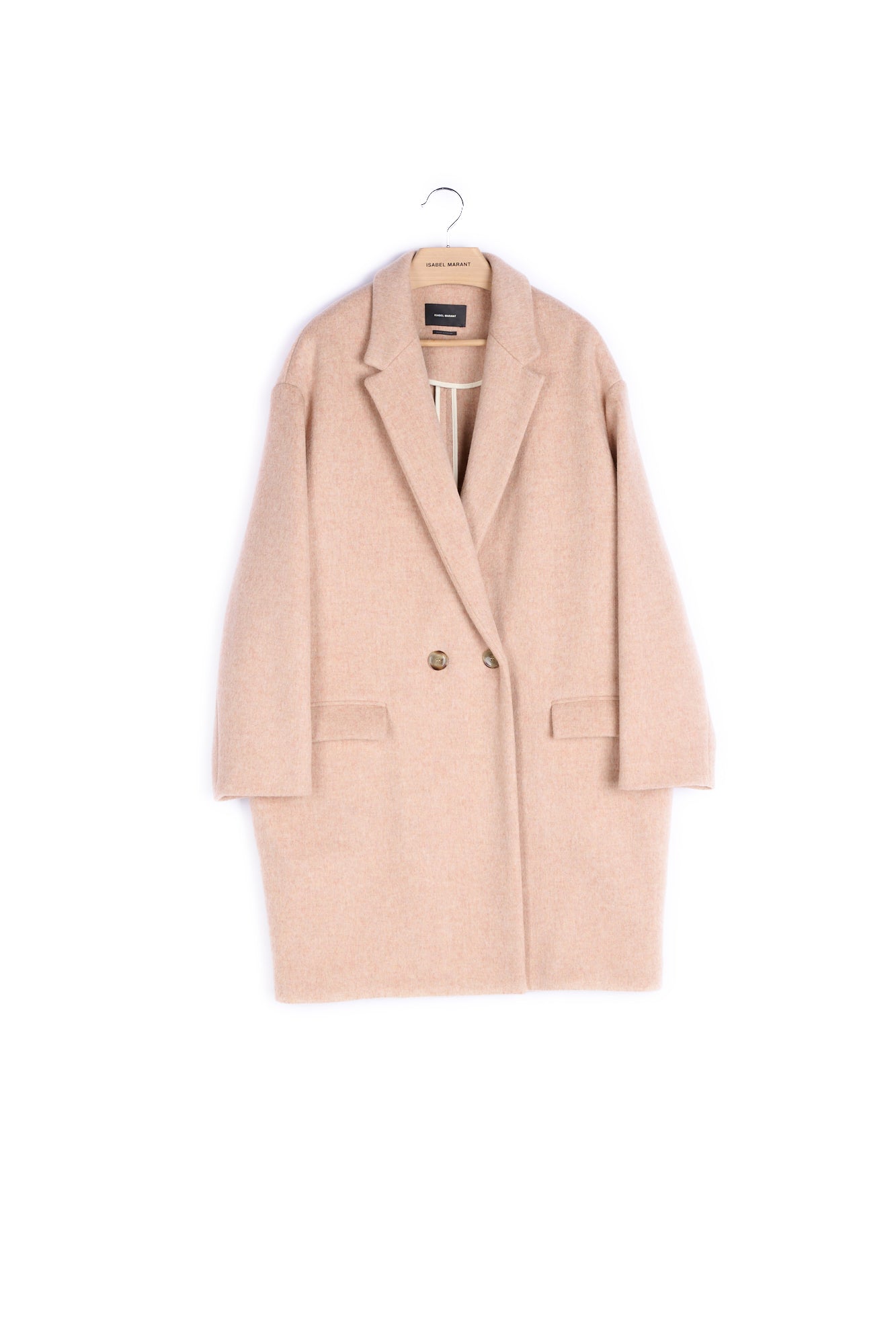 Manteau Laine Oversize - 40 Faume - seconde main