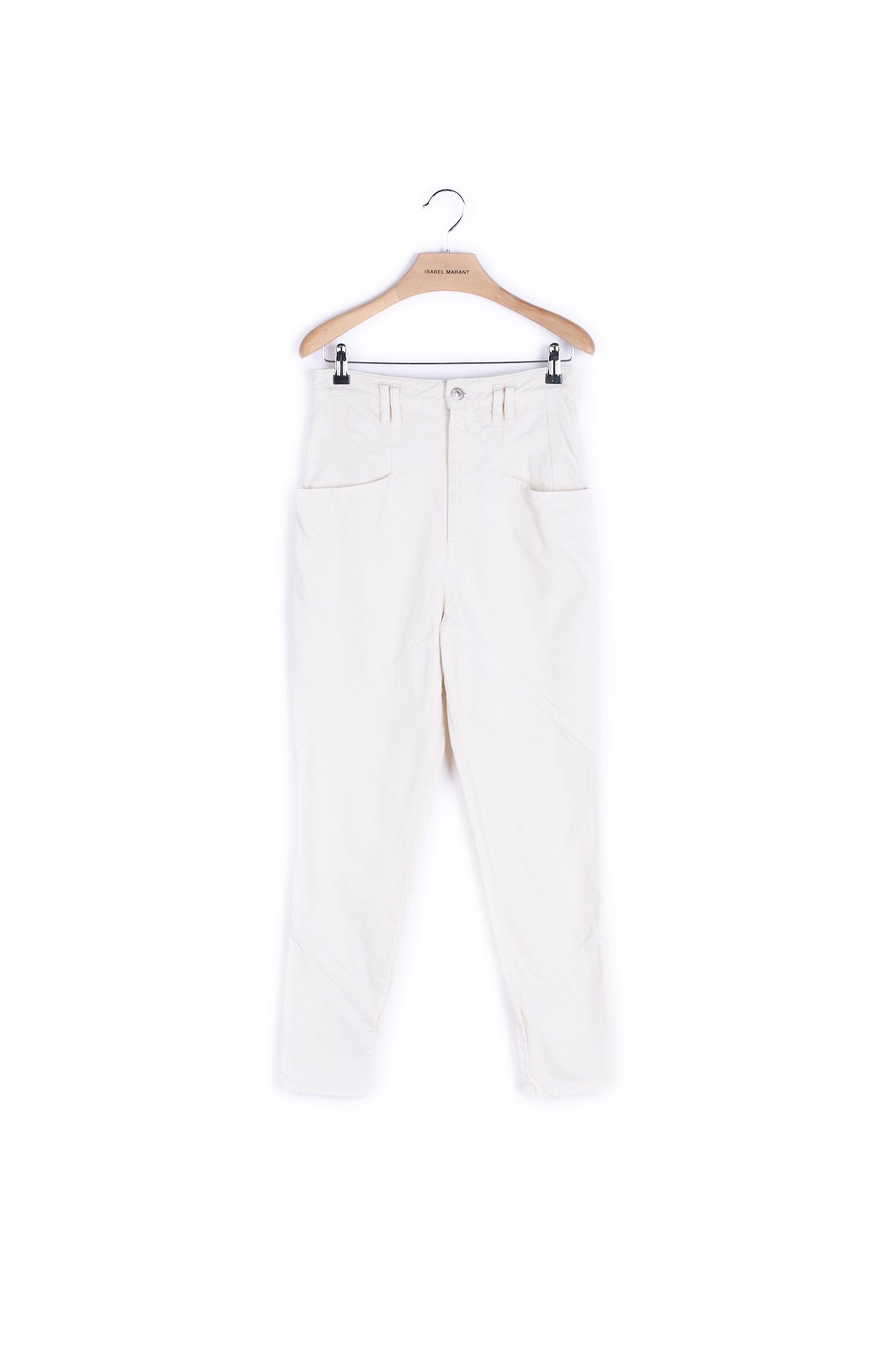 Jean droit coton - 34 Faume - seconde main