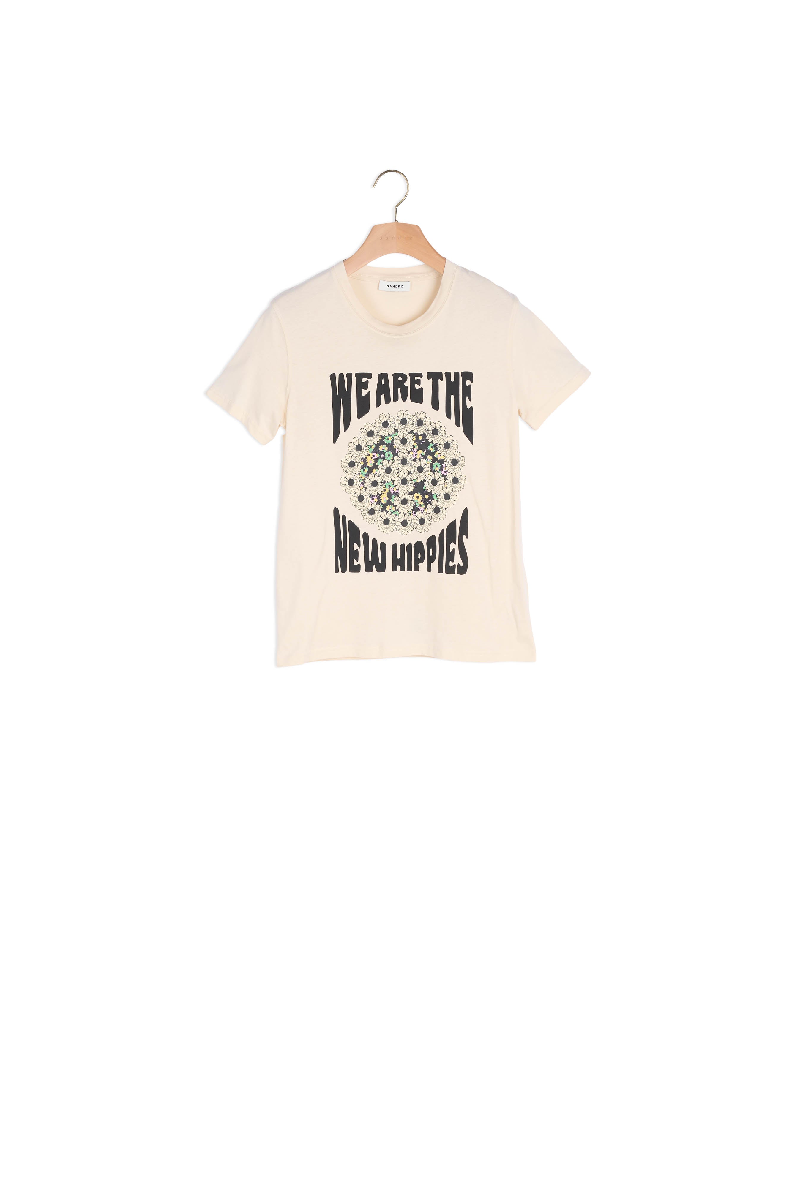 T-shirt We Are The New Hippies Faume - seconde main