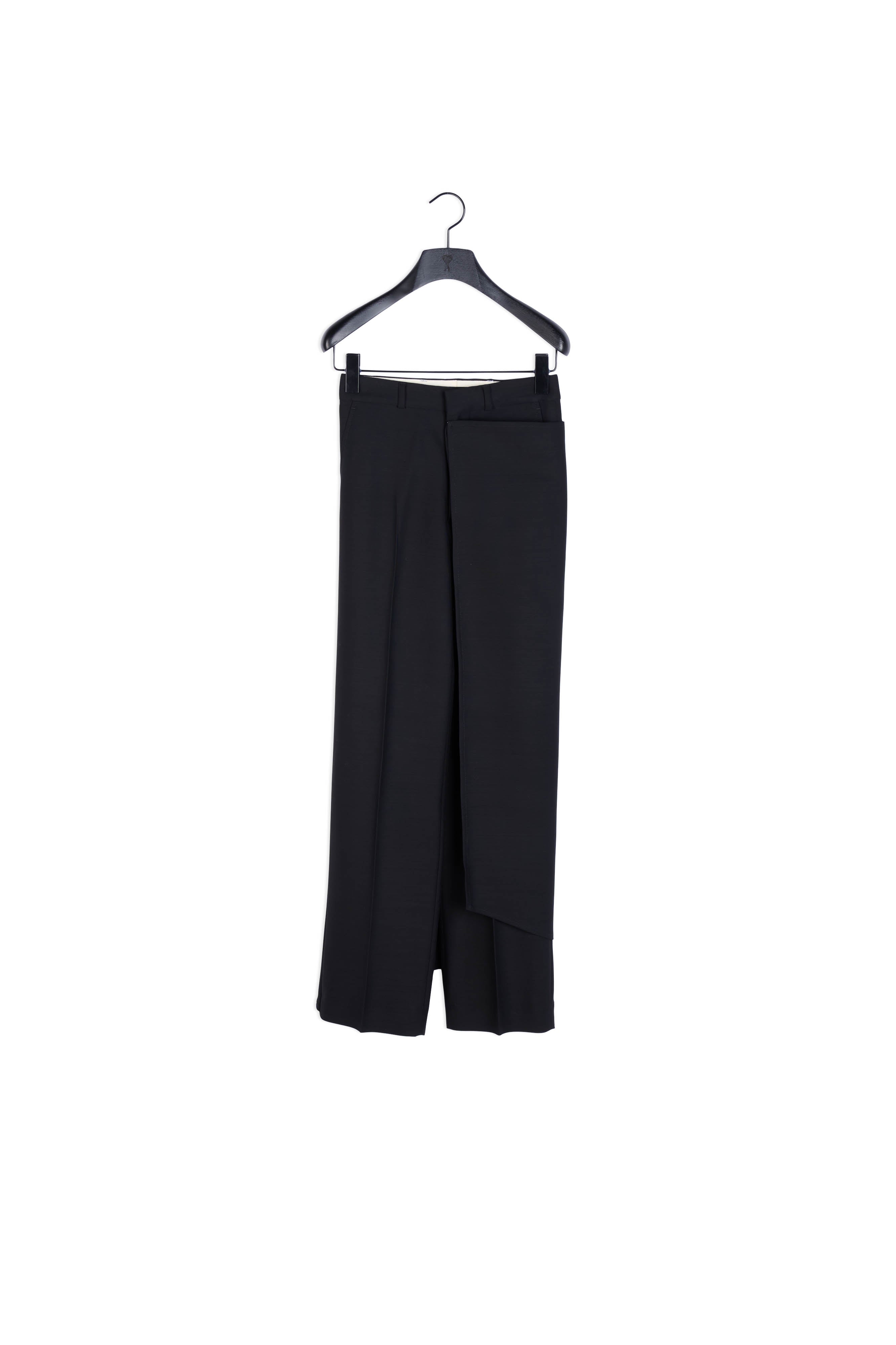 Pantalon Large Avec Volant Sur Le Côté Faume - seconde main