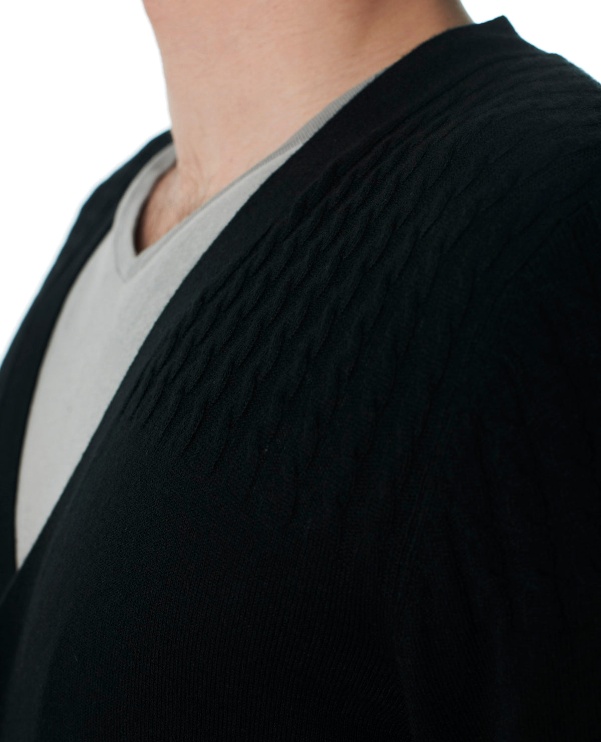 Gilet fin noir Faume - seconde main