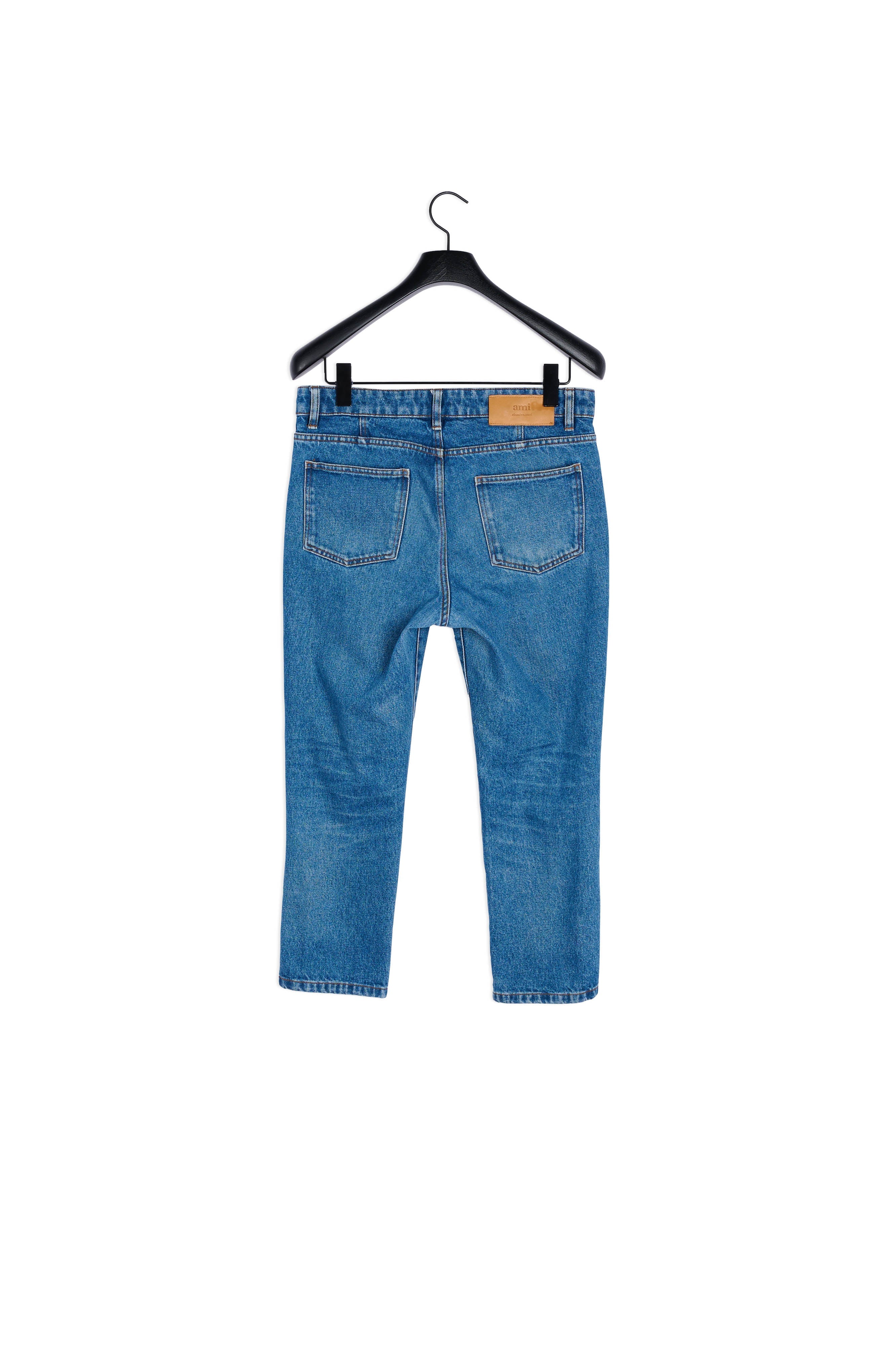 Jeans 5 Poches Cropped Faume - seconde main