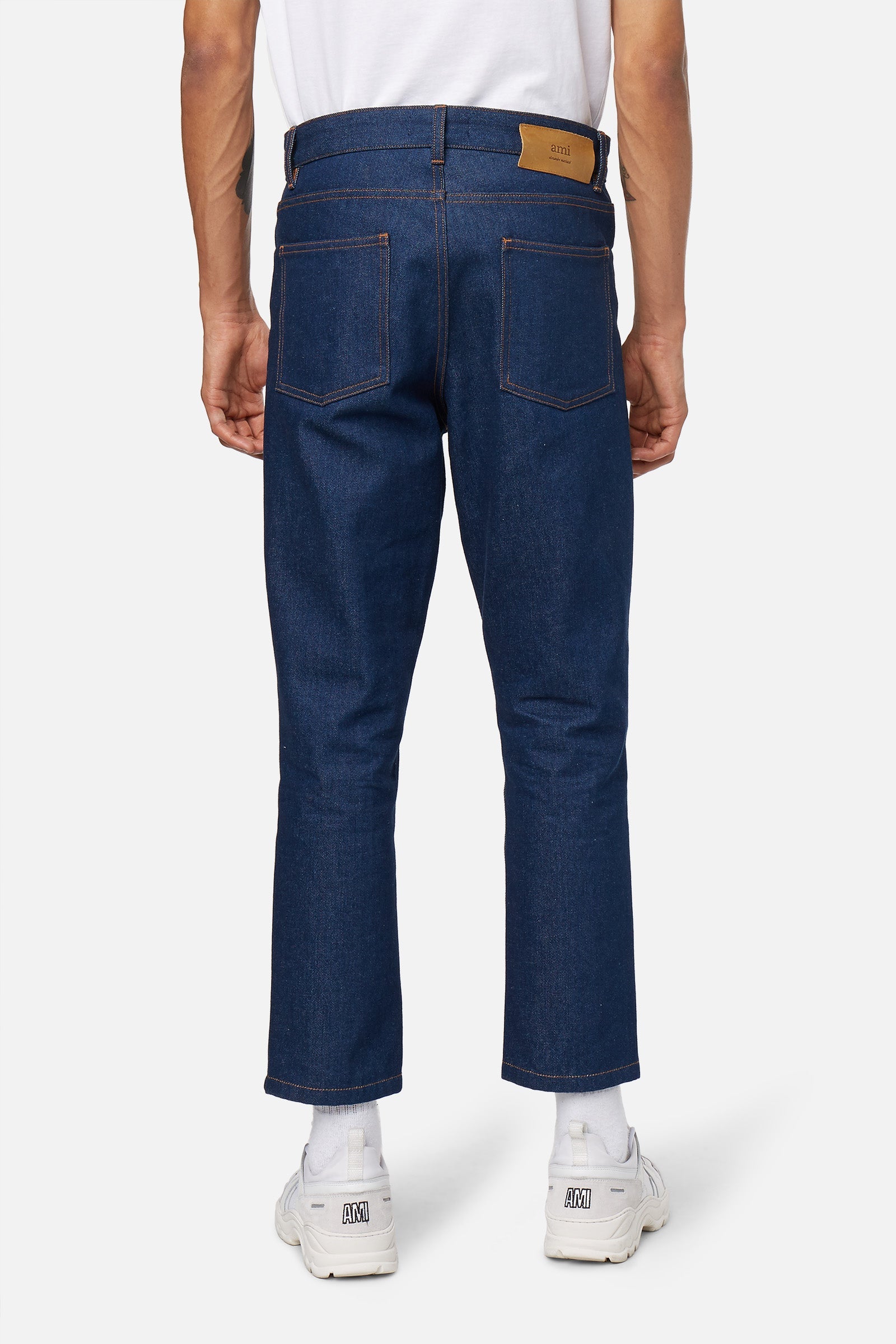 Jeans 5 Poches Cropped Faume - seconde main