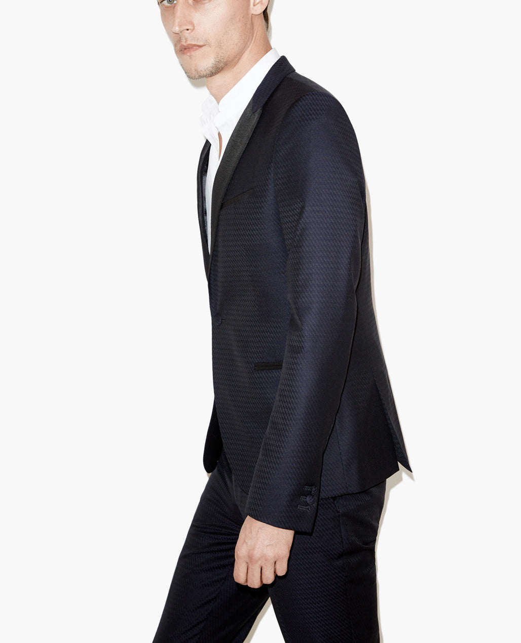 Veste blazer bleu marine Faume - seconde main