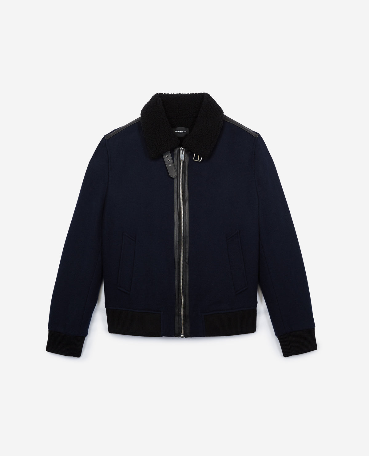 Manteau Bleu Marine Faume - seconde main