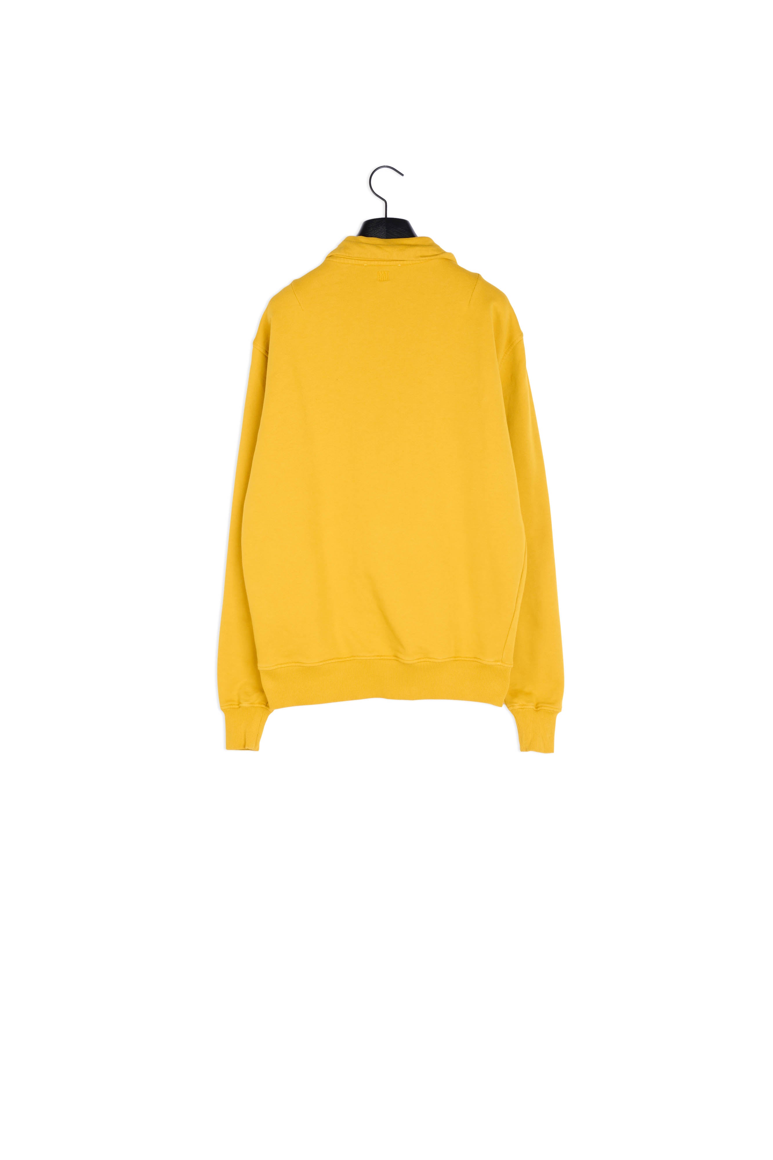Sweatshirt Zippe Col Montant Broderie Ami De Coeur Rouge Faume - seconde main