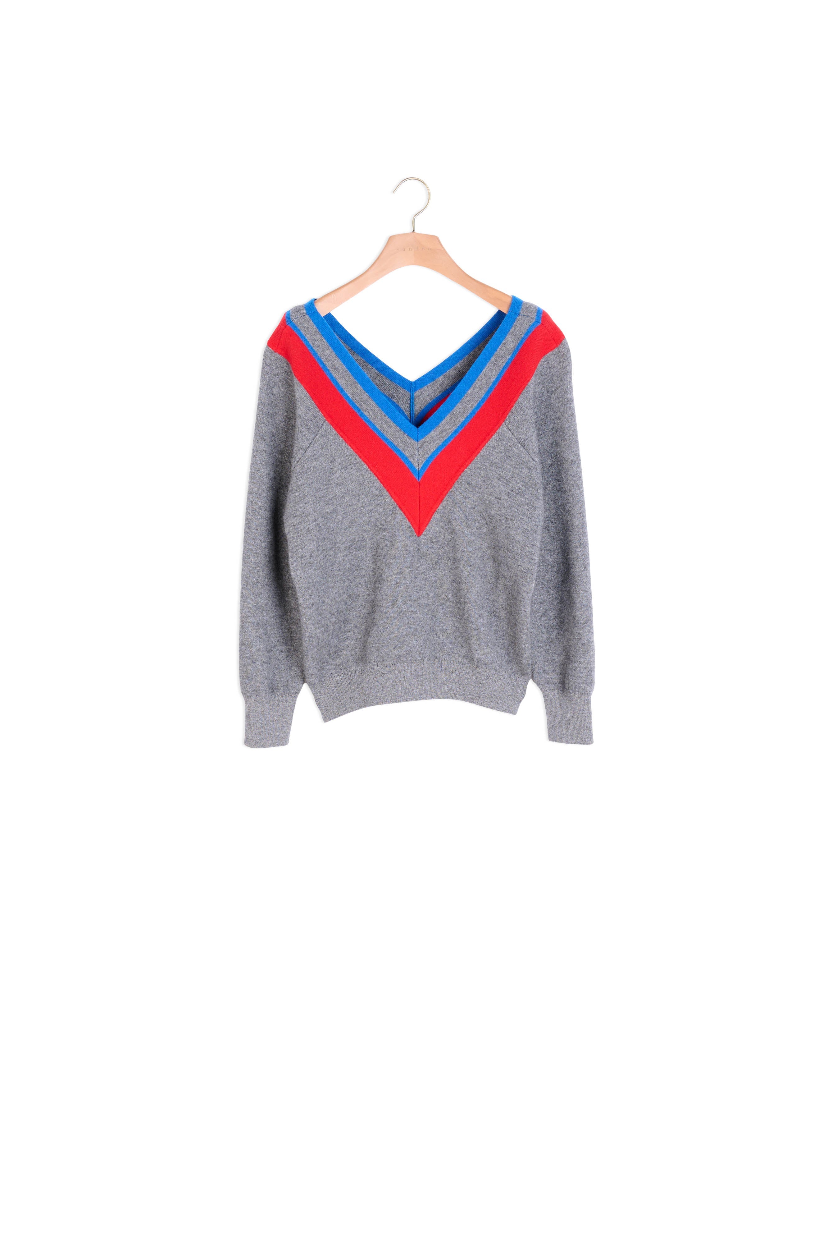 Pull décolleté avec galon Faume - seconde main