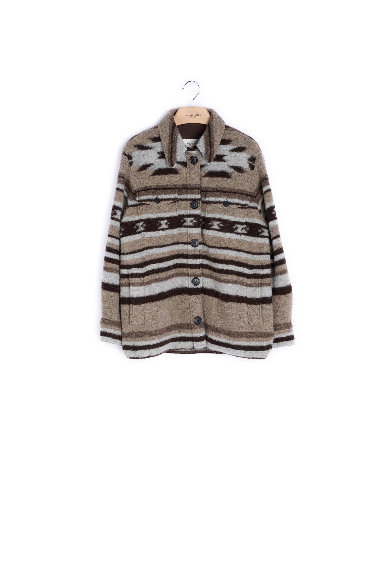 Manteau Laine GASTONI - 40 Faume - seconde main