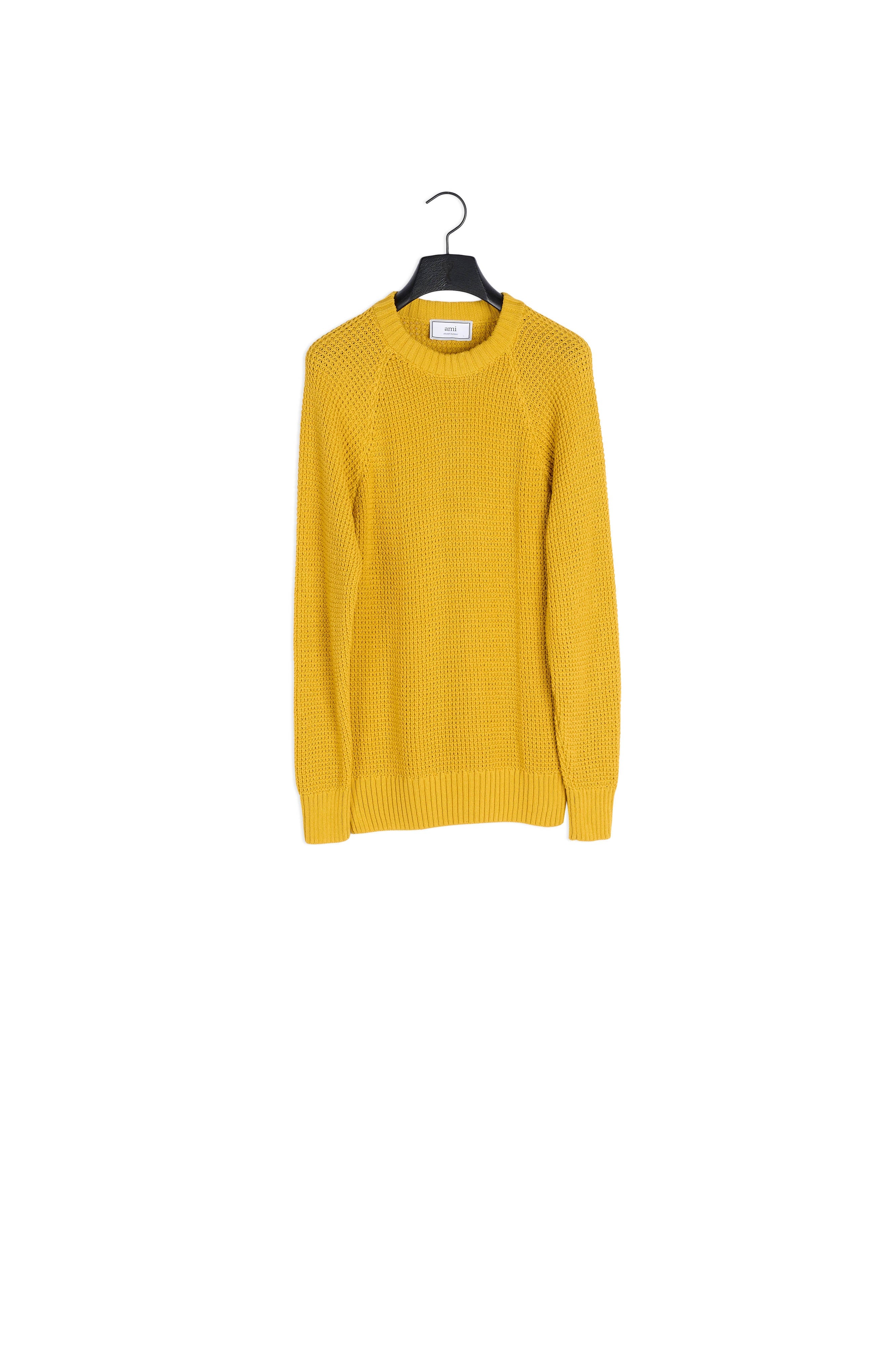 Pull Col Rond Manches Raglan Faume - seconde main