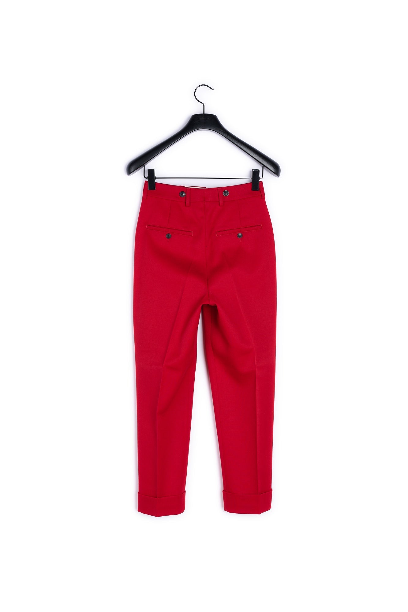 Pantalon Carotte A Pinces Faume - seconde main
