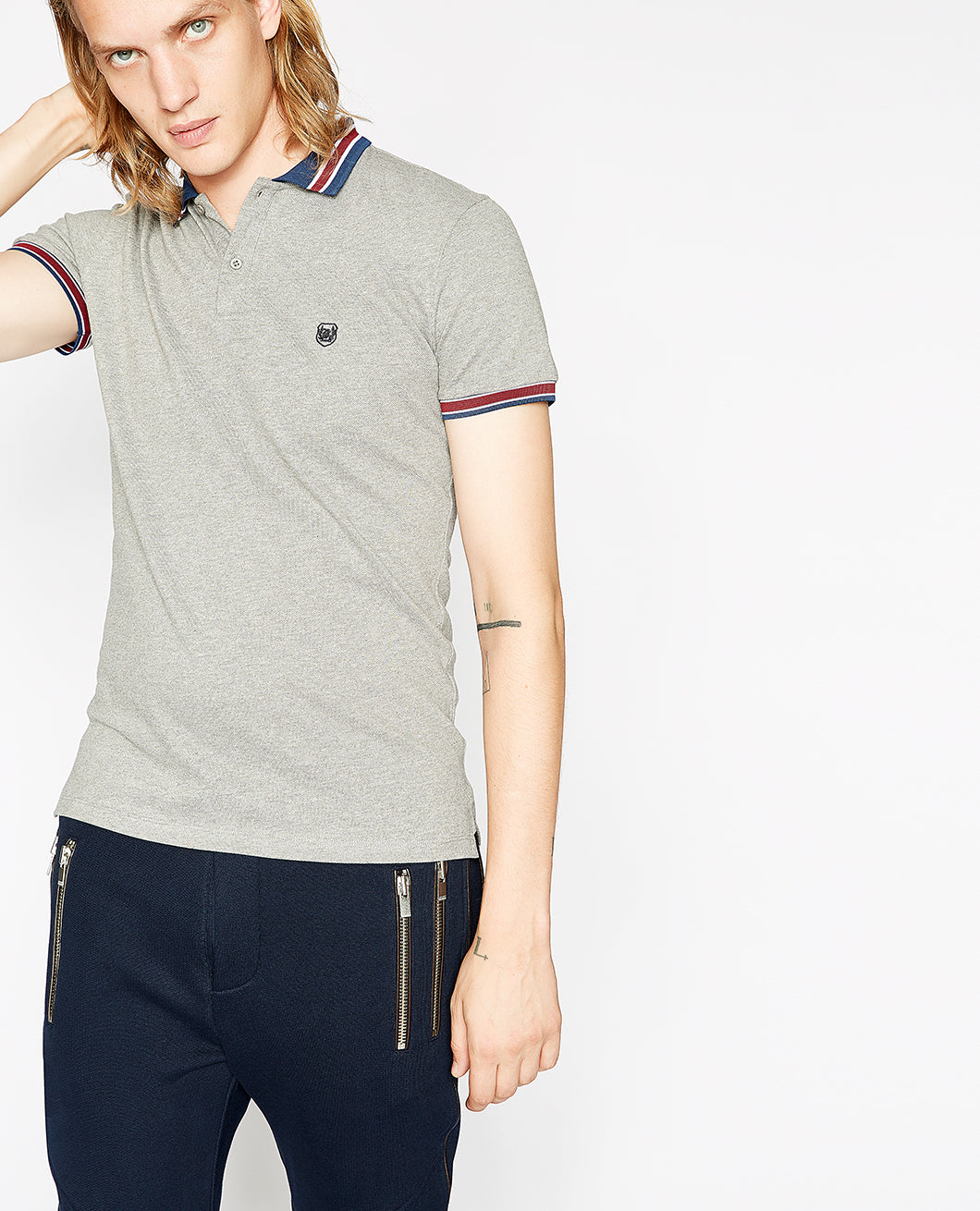 Polo Gris Faume - seconde main