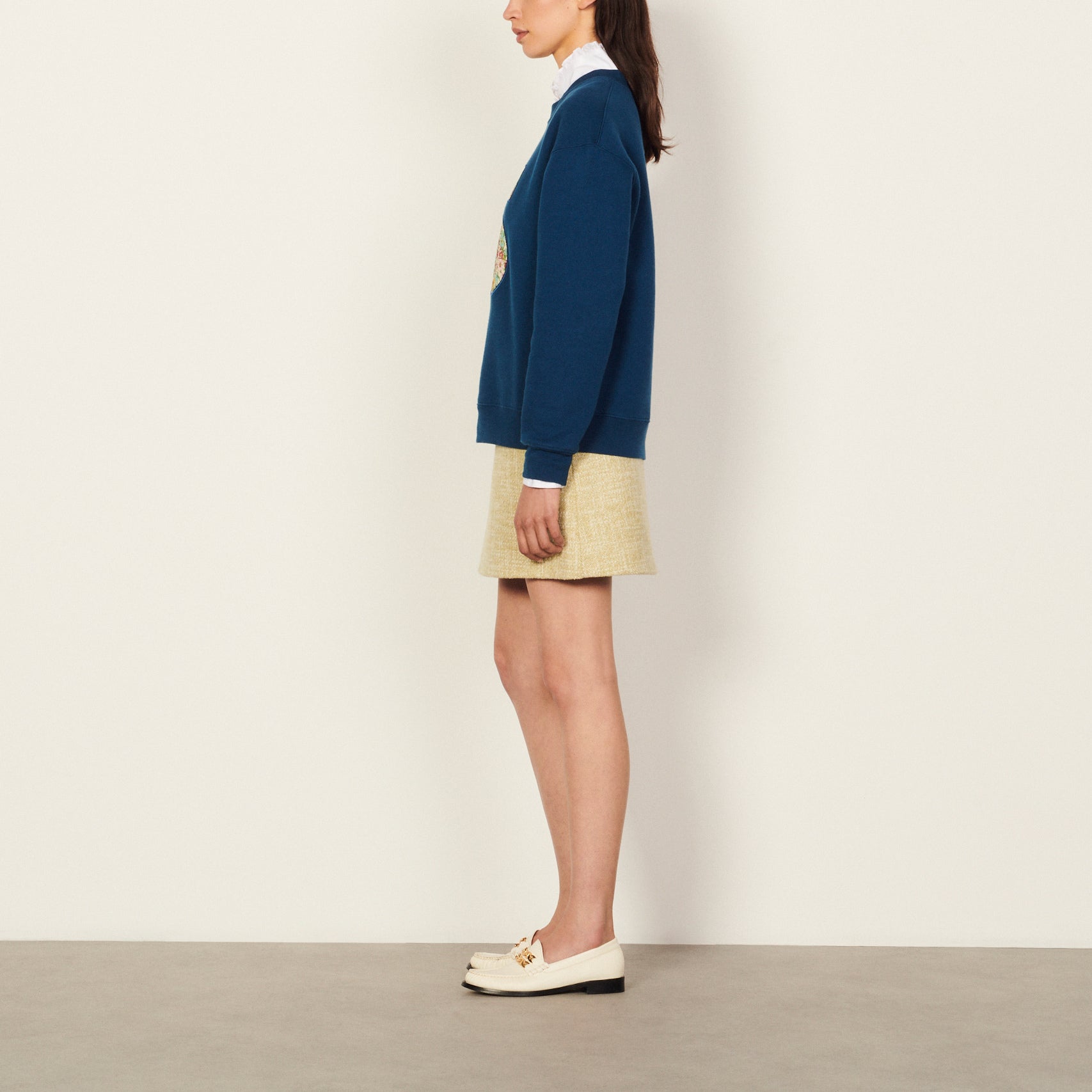 Sweat-shirt avec broderie Faume - seconde main