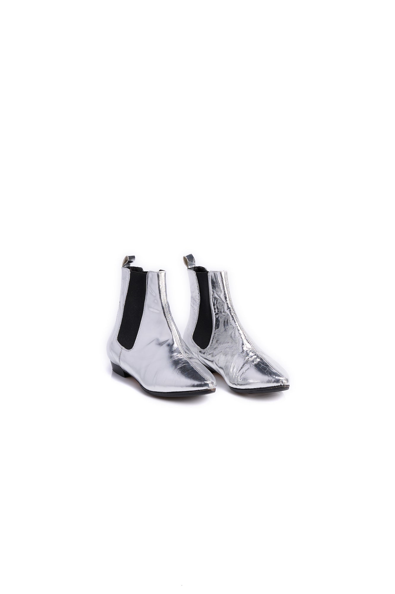 Bottines cuir - 36 Faume - seconde main