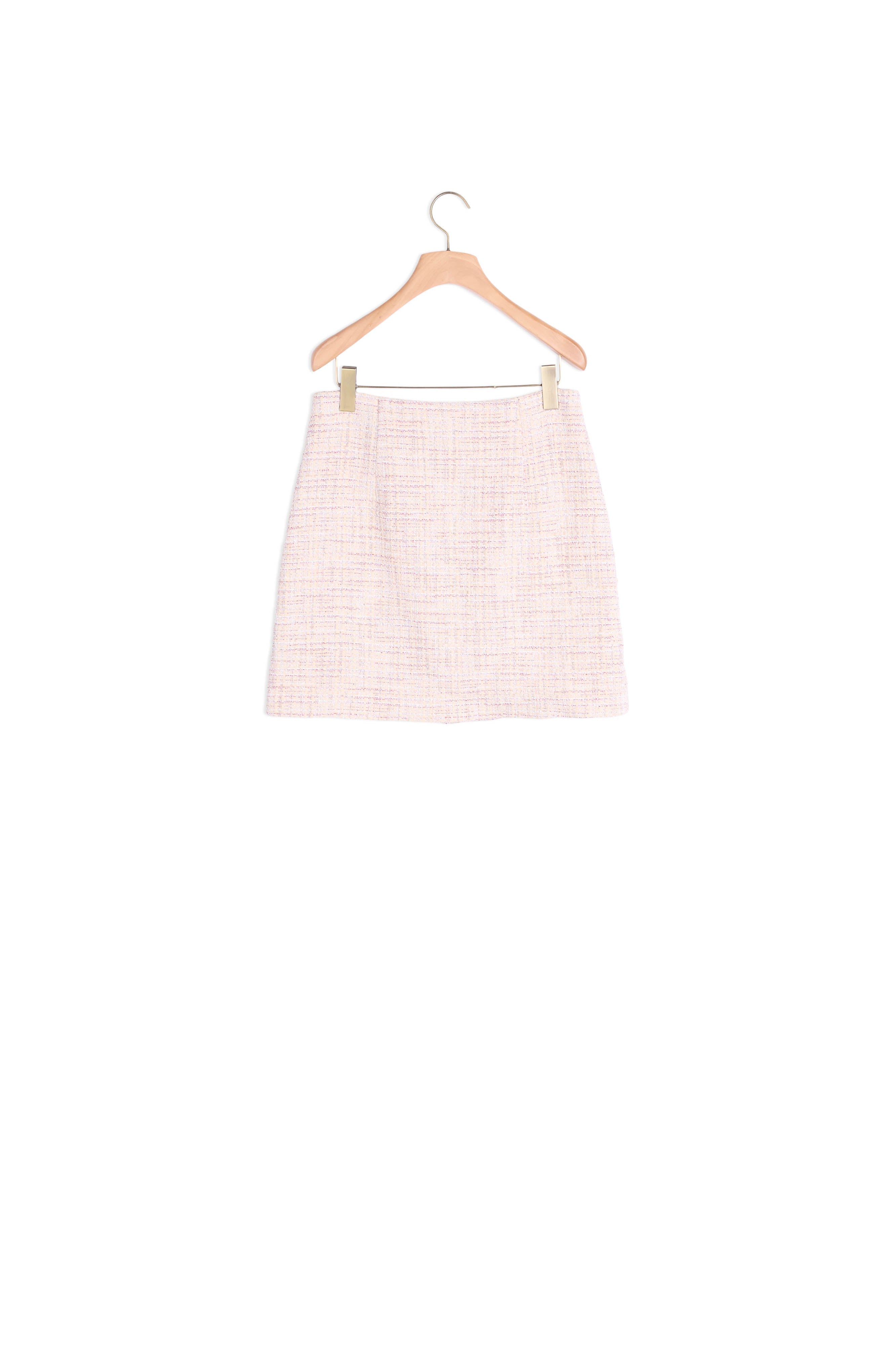 Jupe courte en tweed Faume - seconde main