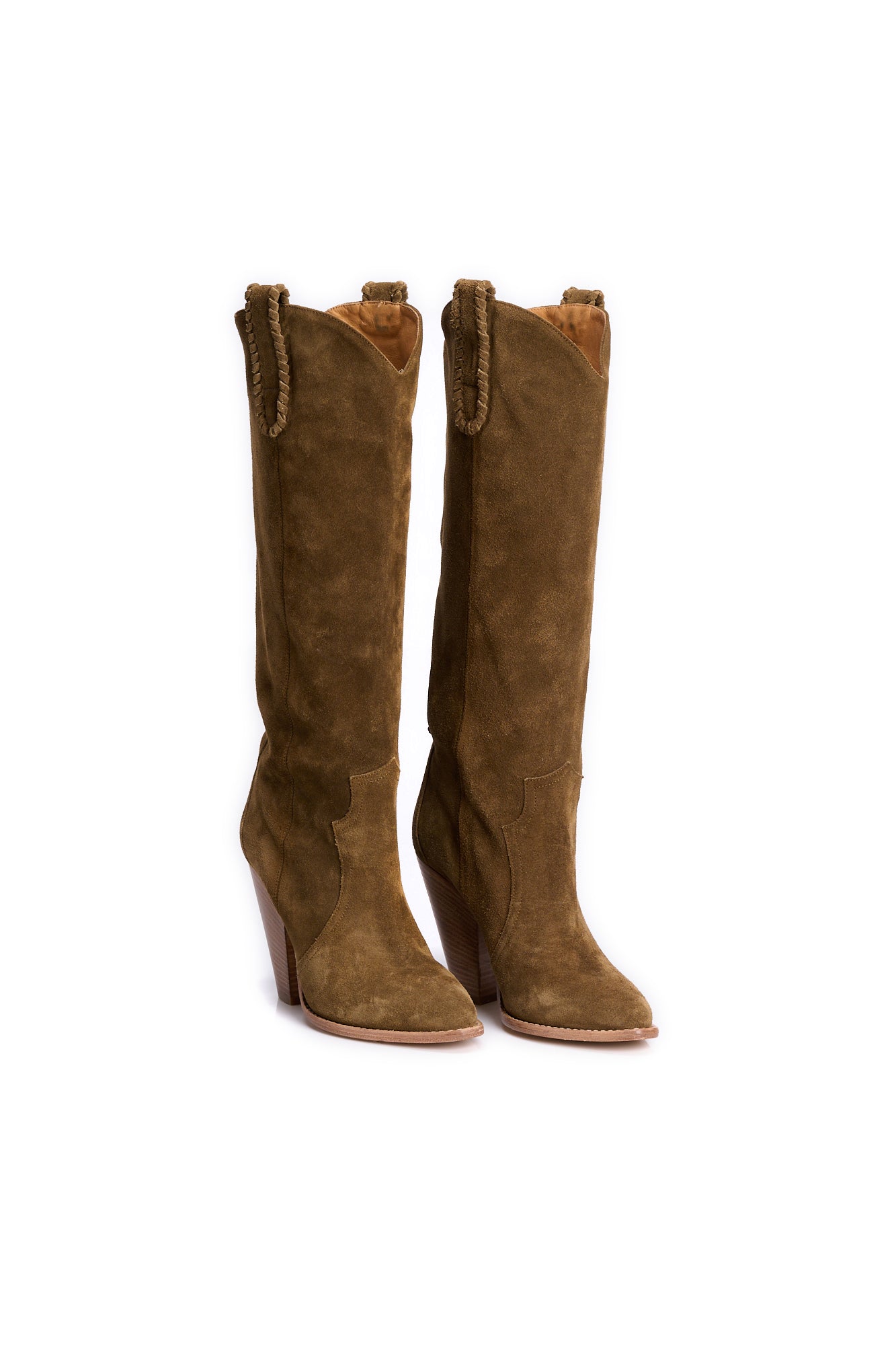 Bottes Cuir - 36 Faume - seconde main