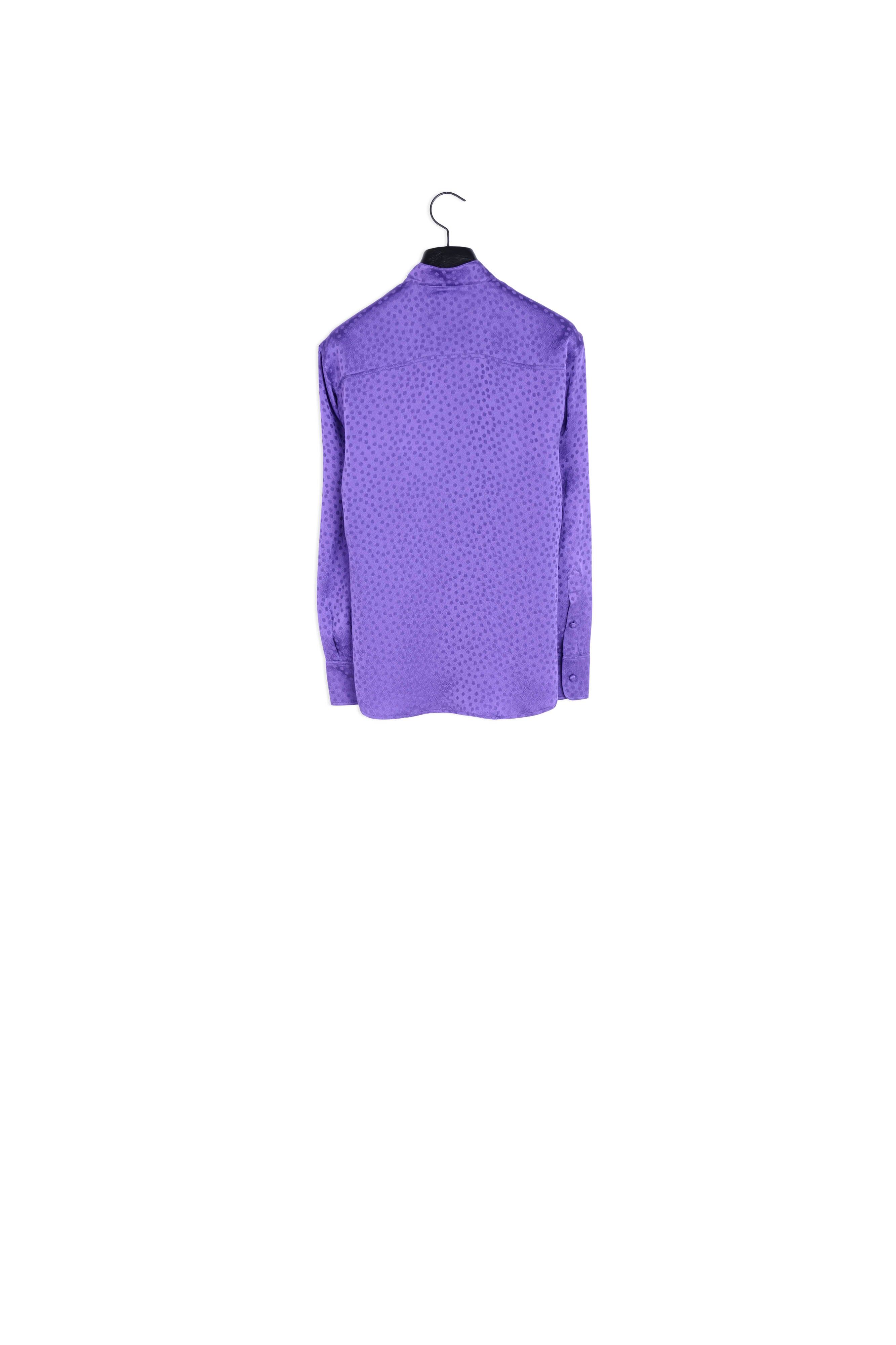 Chemise Manches Longues A Jabot Faume - seconde main