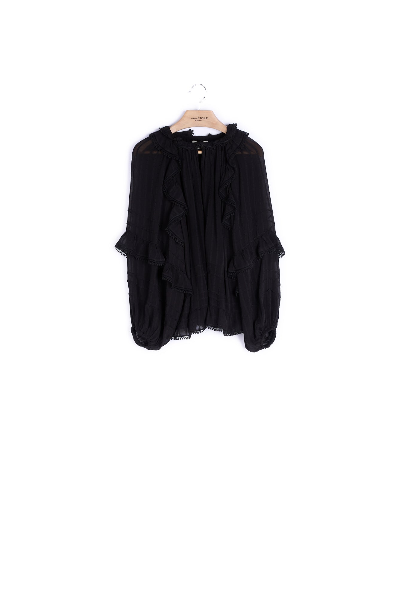 Haut Manches Longues à Volants - 34 Faume - seconde main