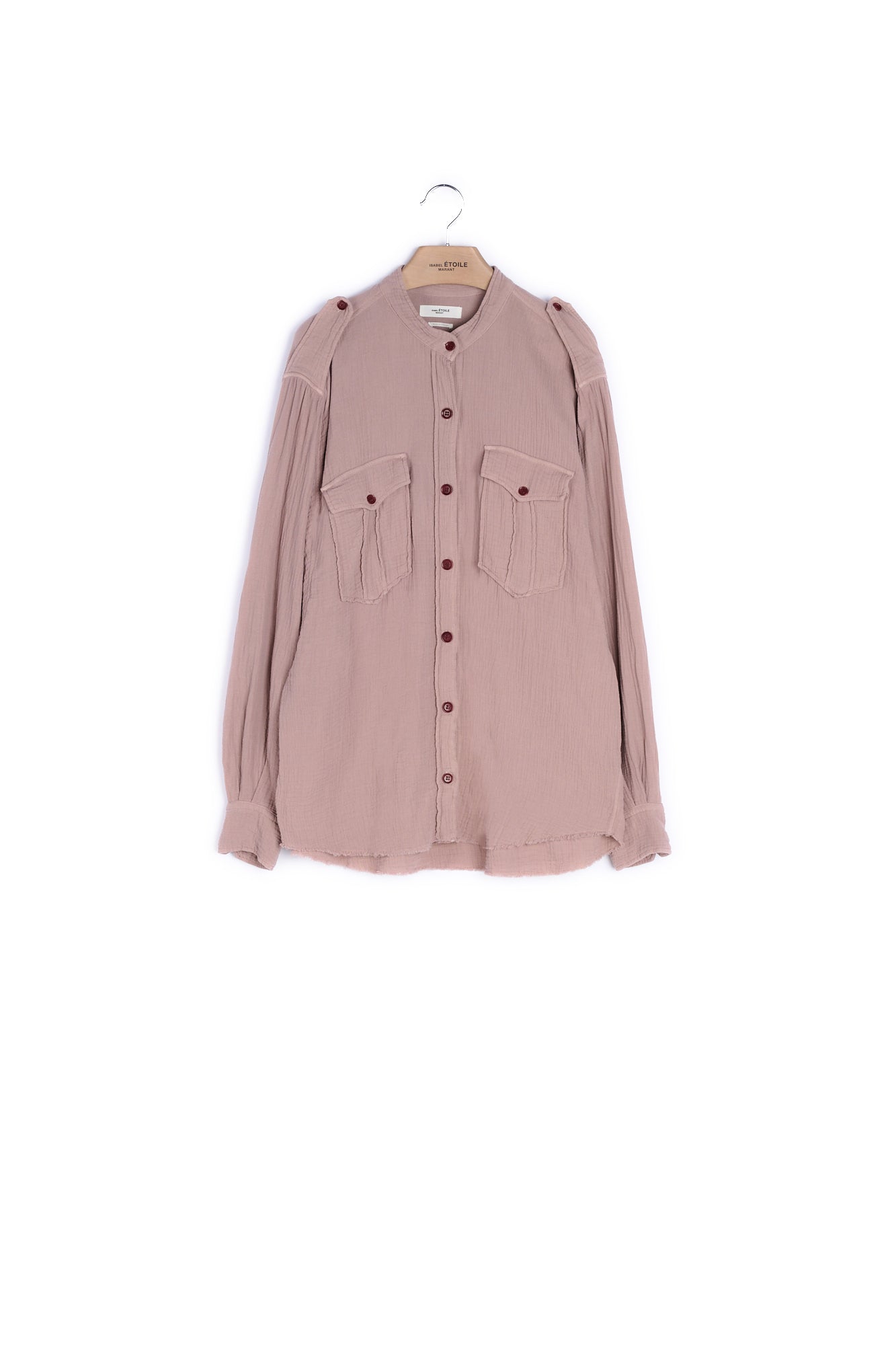 Chemise Manches Longues Coton - 38 Faume - seconde main