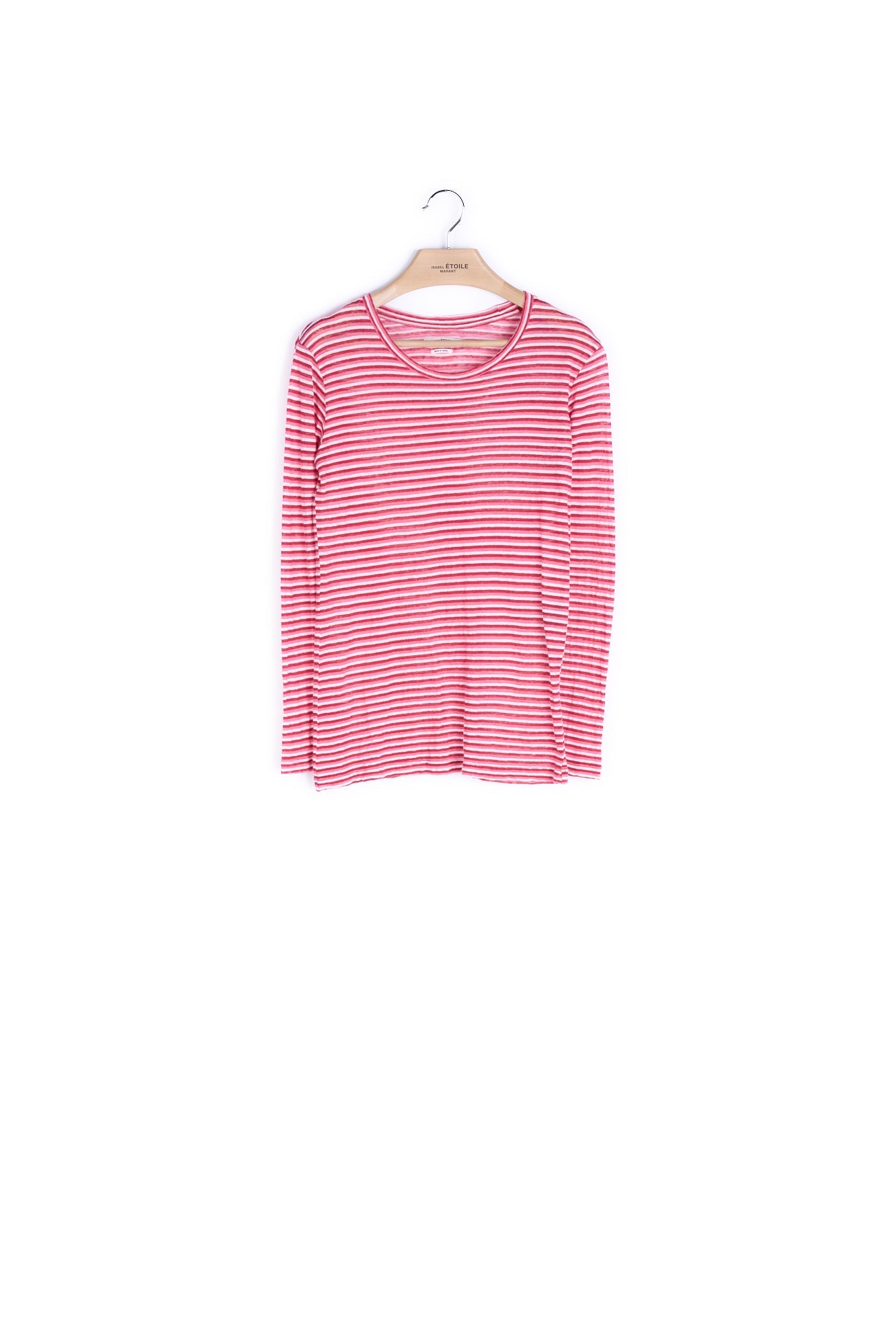 Tee Shirt Rayé Lin et Coton - S Faume - seconde main