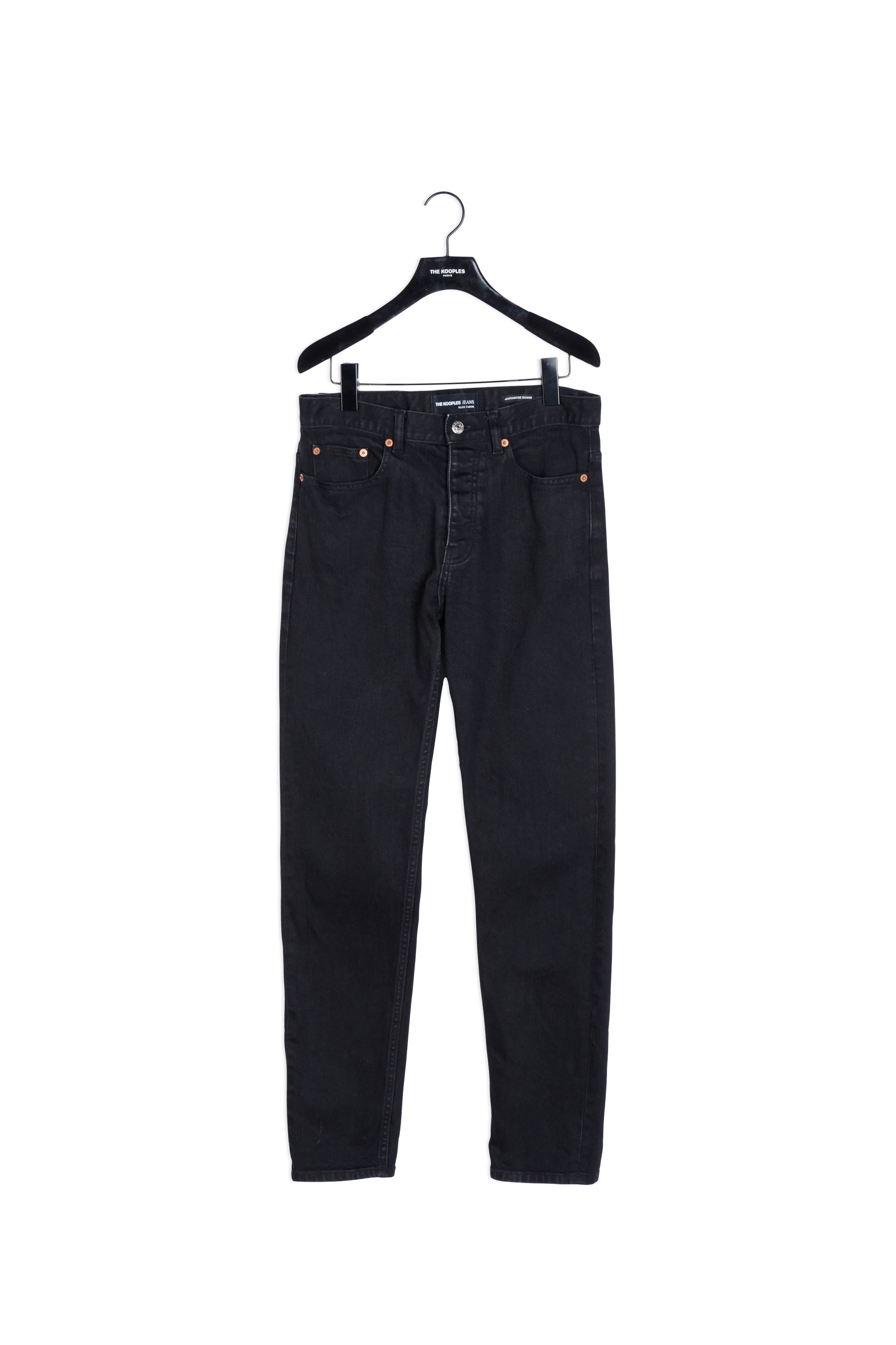Pantalon slim noir Faume - seconde main