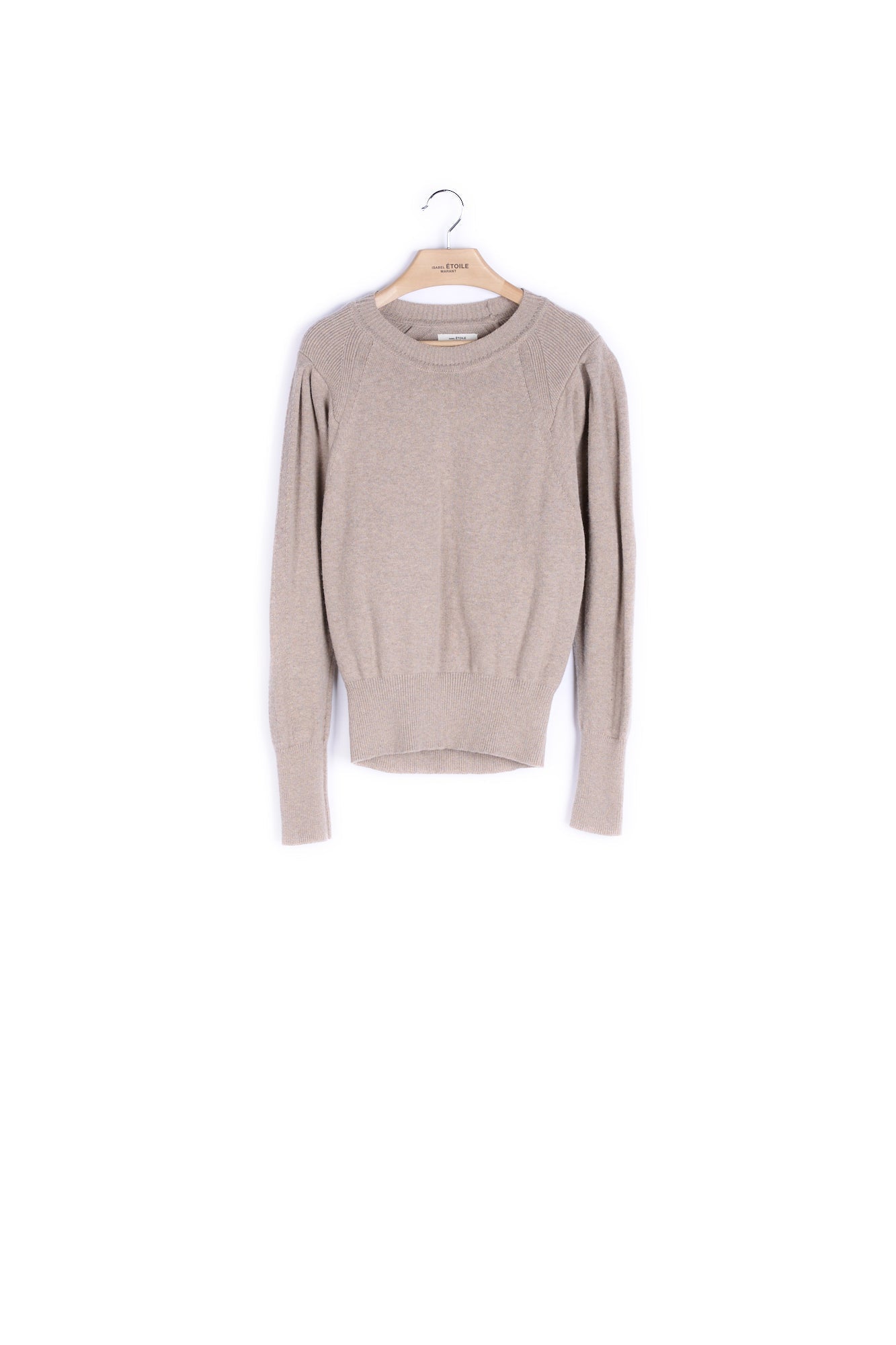 Pull col rond manches longues Coton et Laine - 36 Faume - seconde main