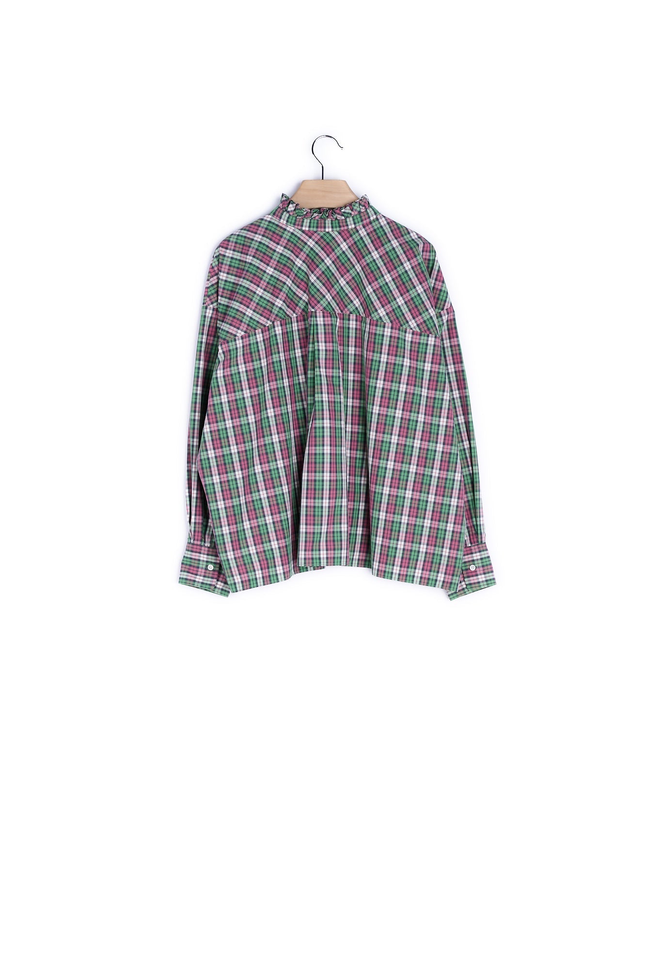 Chemise large col serré manches longues - 40 Faume - seconde main