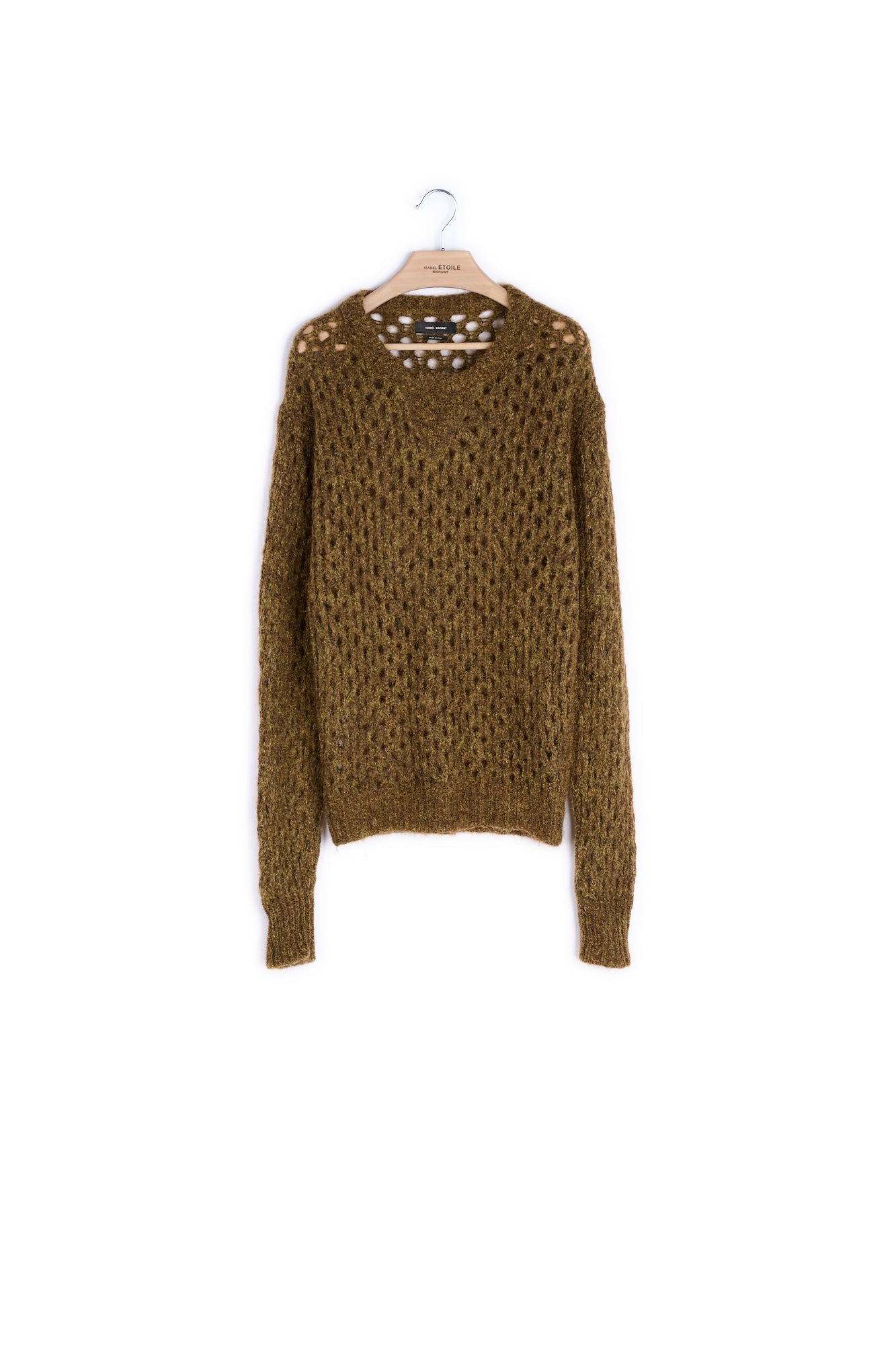 Pull mohair et laine manches longues - 42 Faume - seconde main