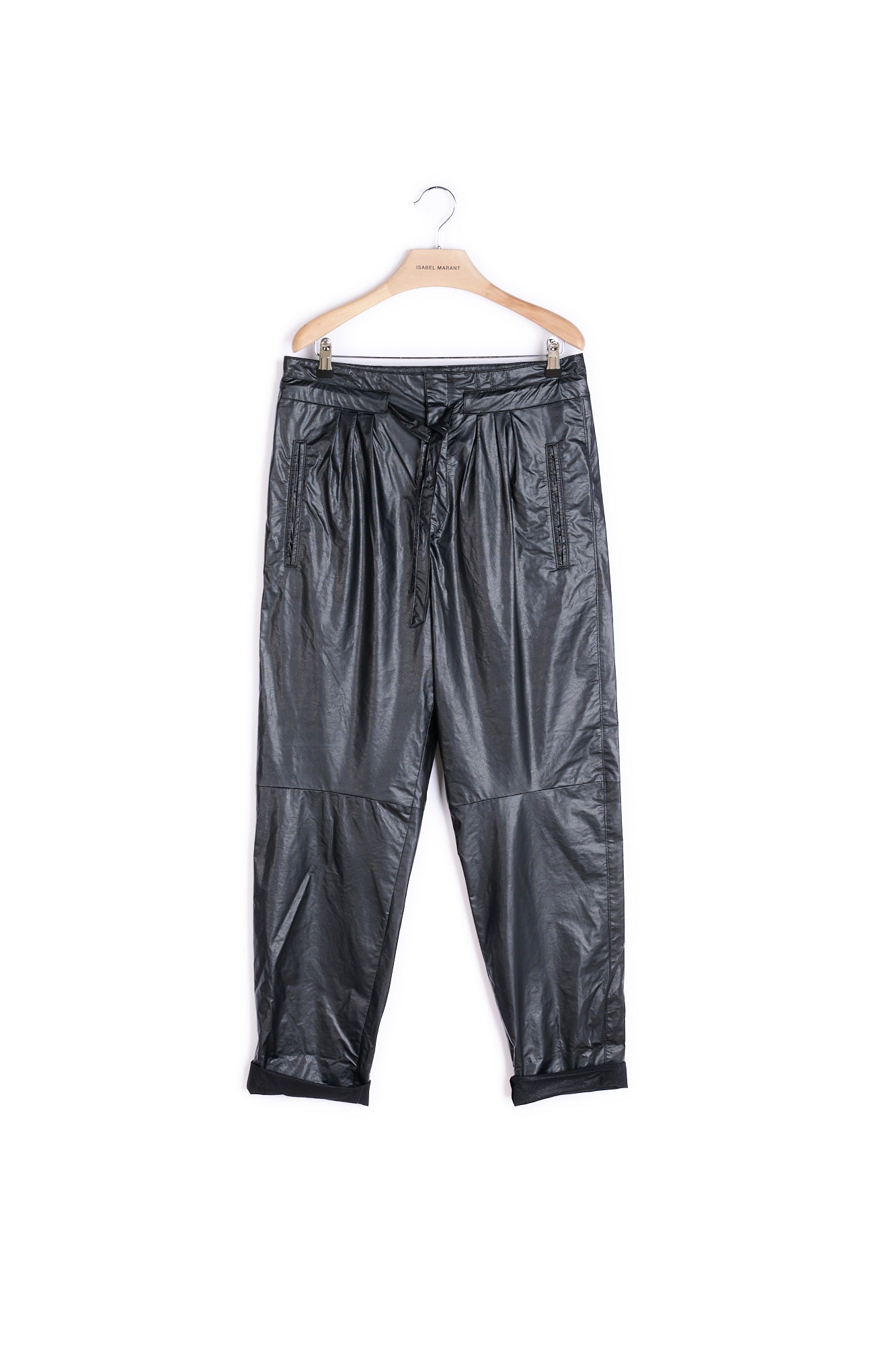 Pantalon Cuir - 40 Faume - seconde main