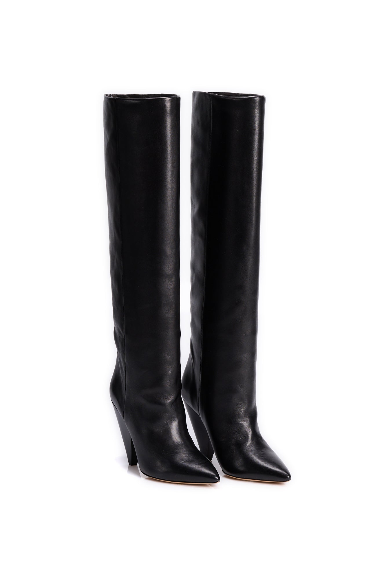 Bottes cuir - 38 Faume - seconde main