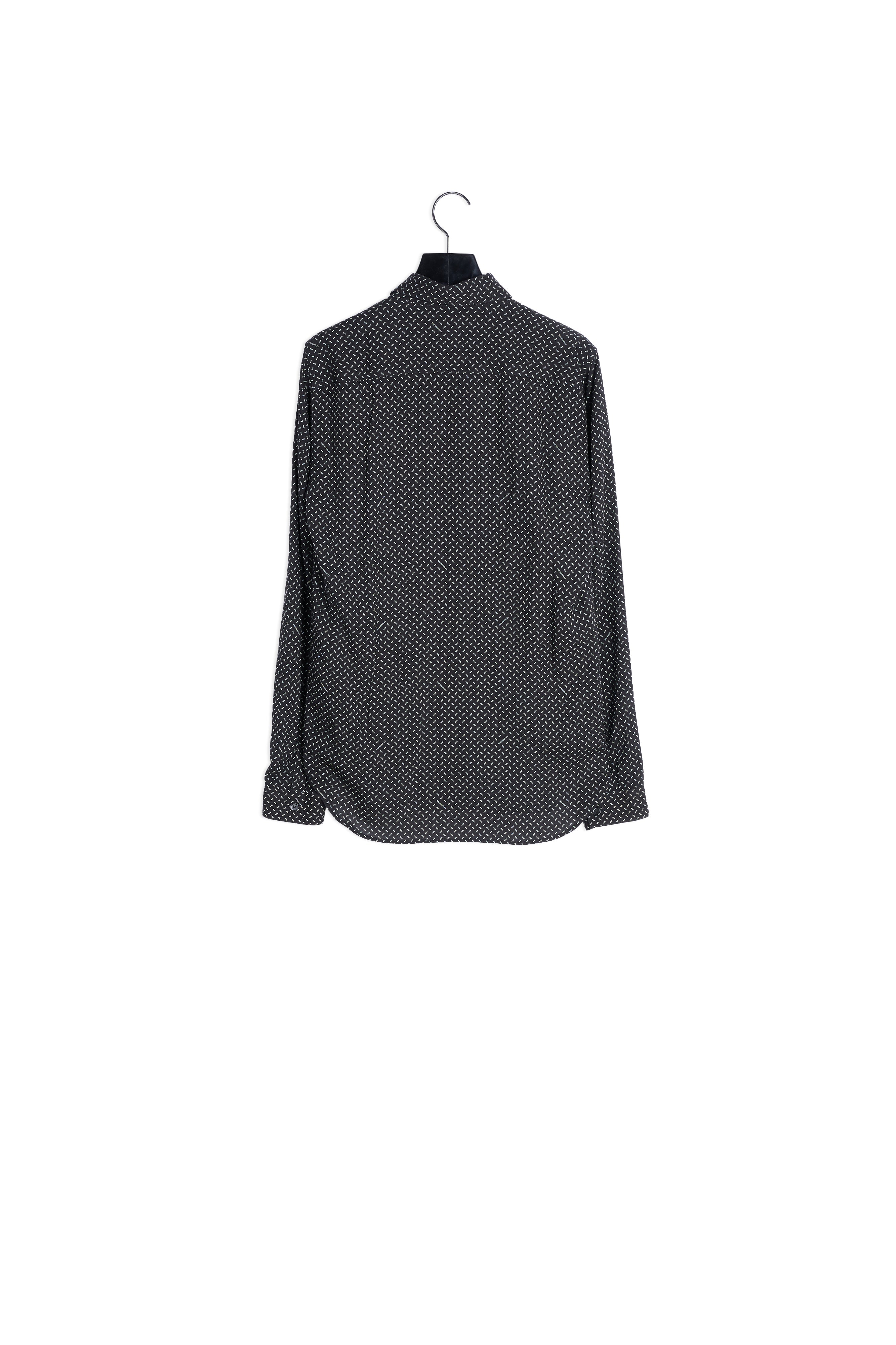 Chemise Noire Faume - seconde main