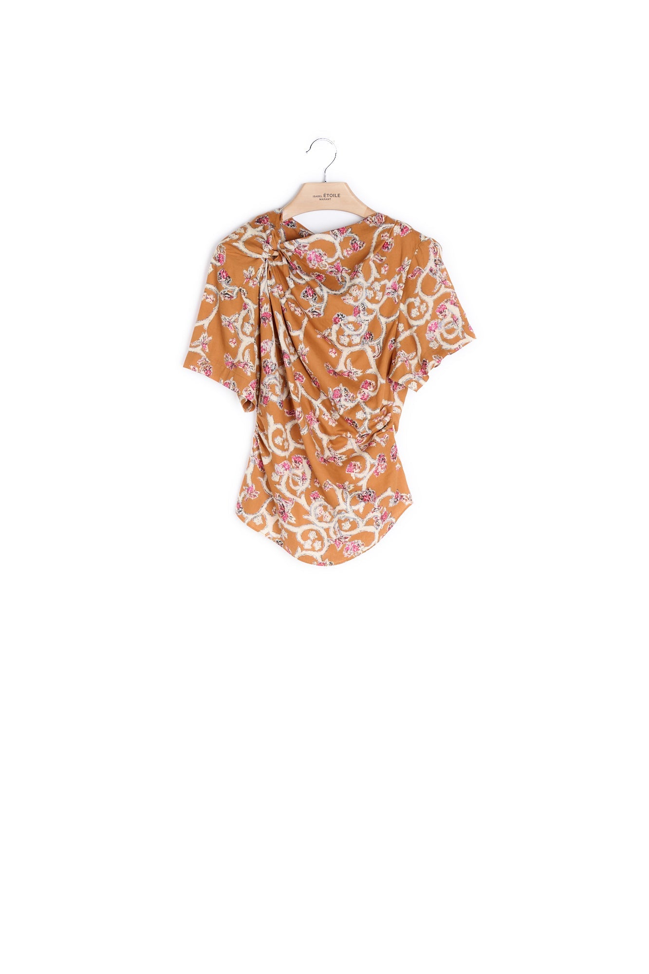 Haut Coton Drapé - 34 Faume - seconde main