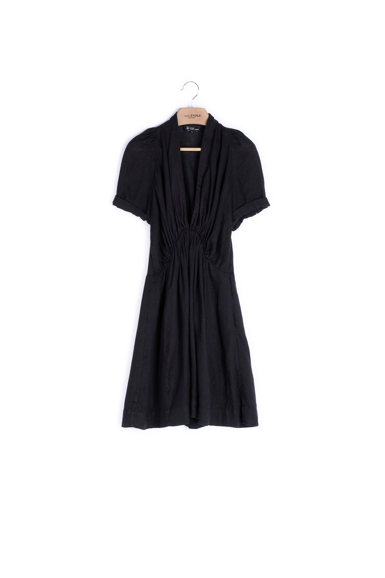 Robe Courte Lin - 34 Faume - seconde main