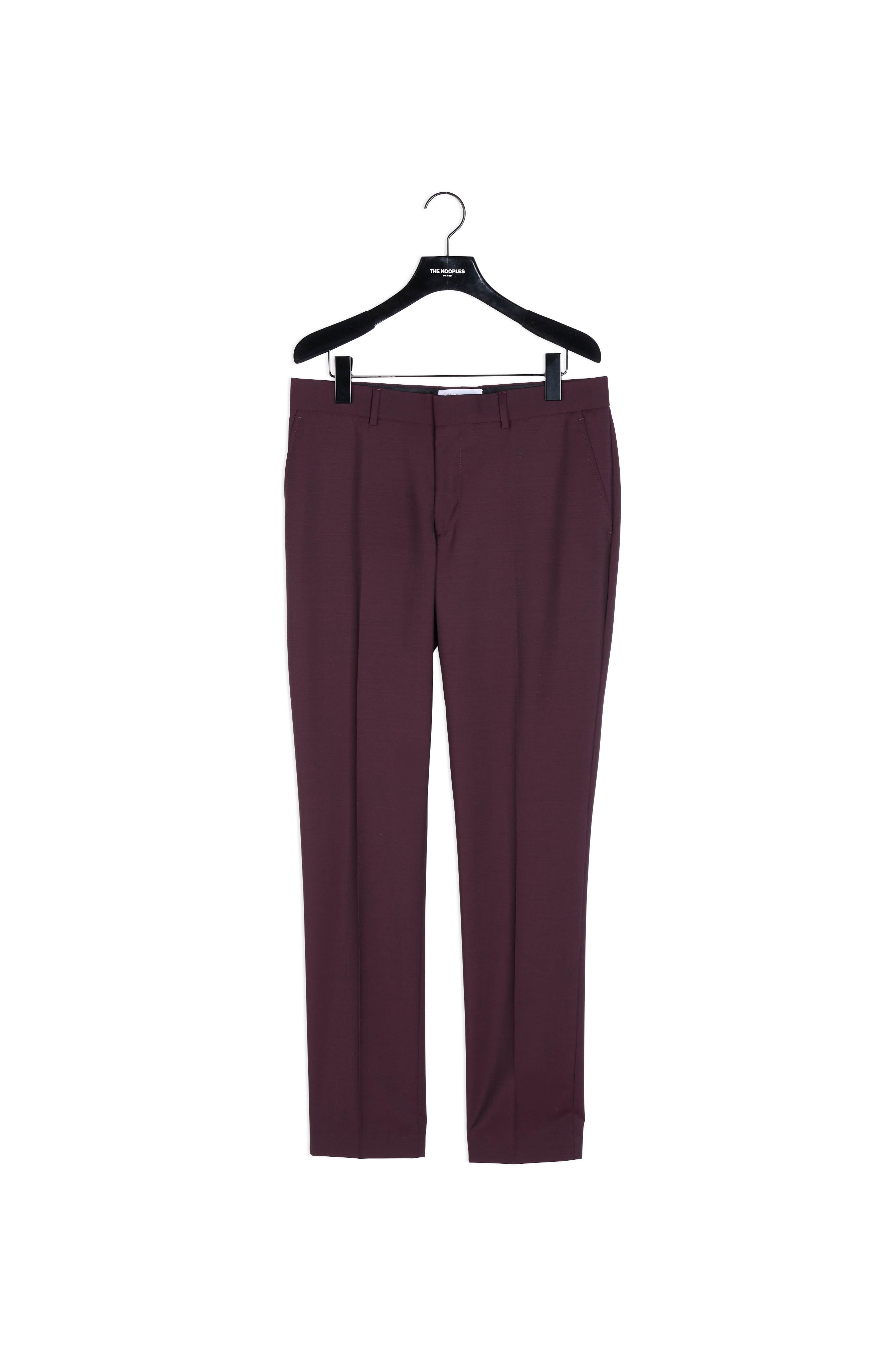 Pantalon en Laine Faume - seconde main
