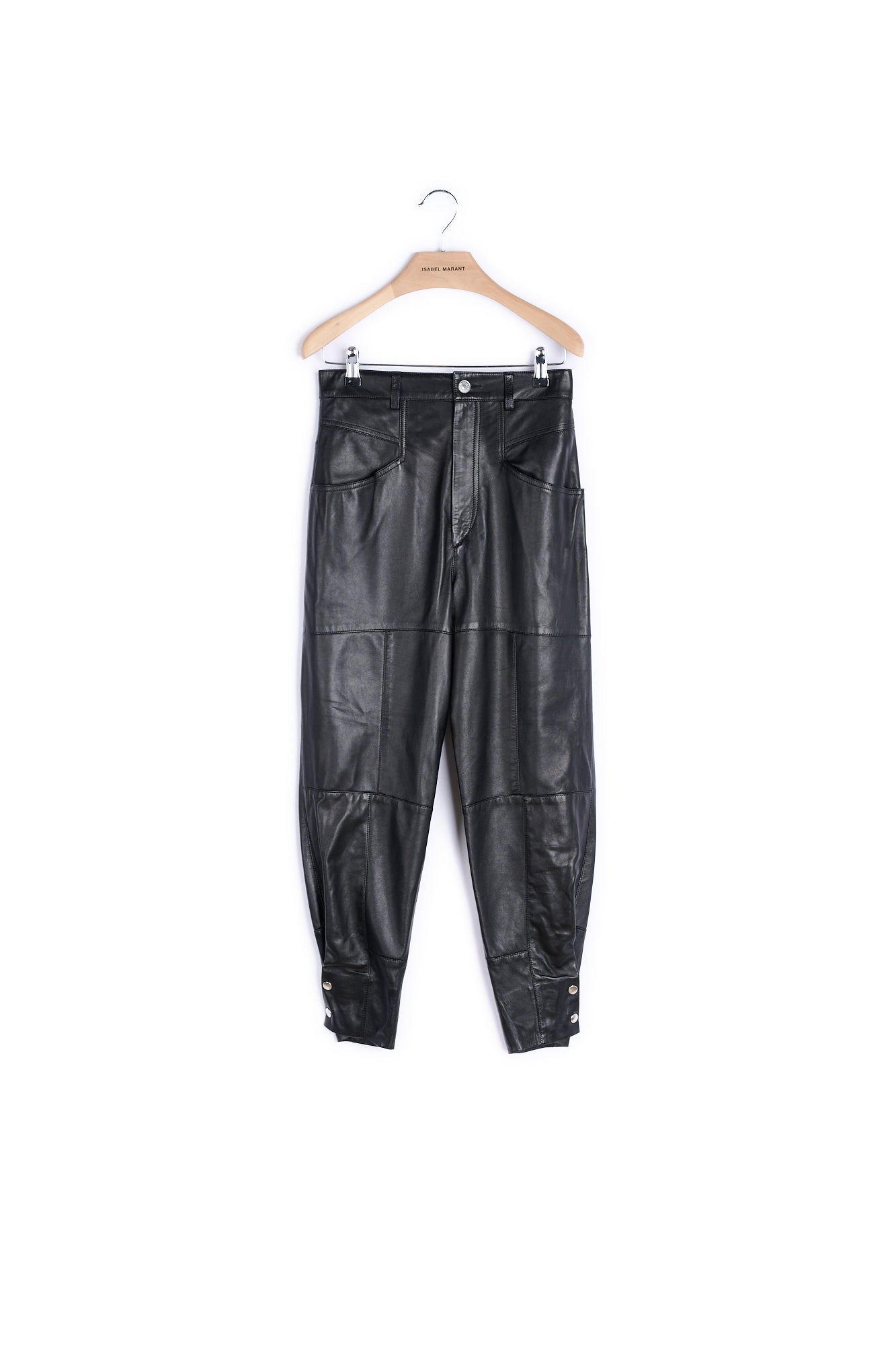 Pantalon Cuir - 34 Faume - seconde main