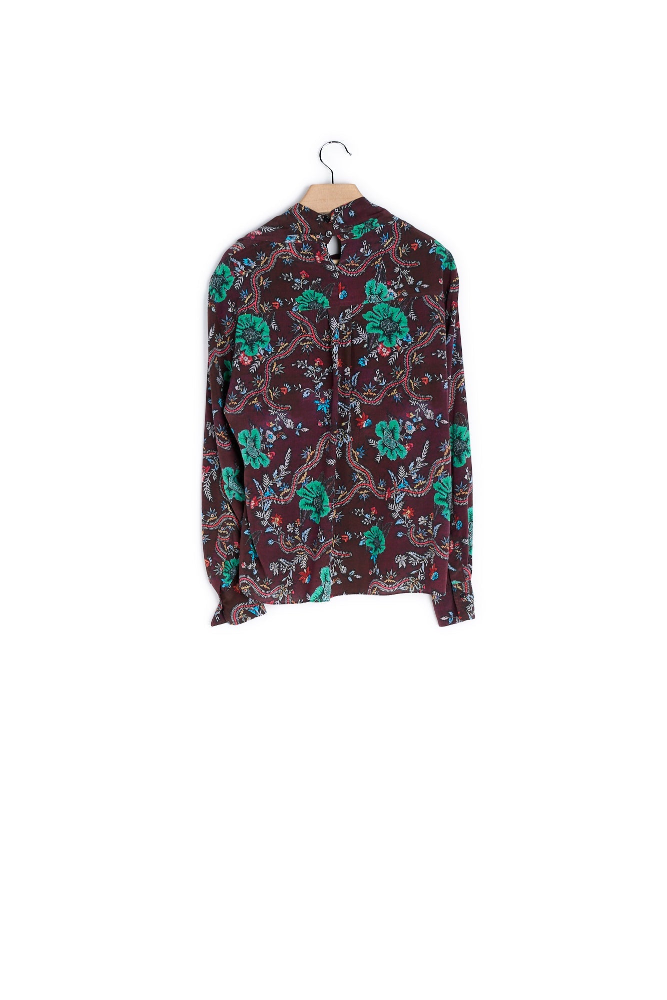 Chemise Soie - 36 Faume - seconde main