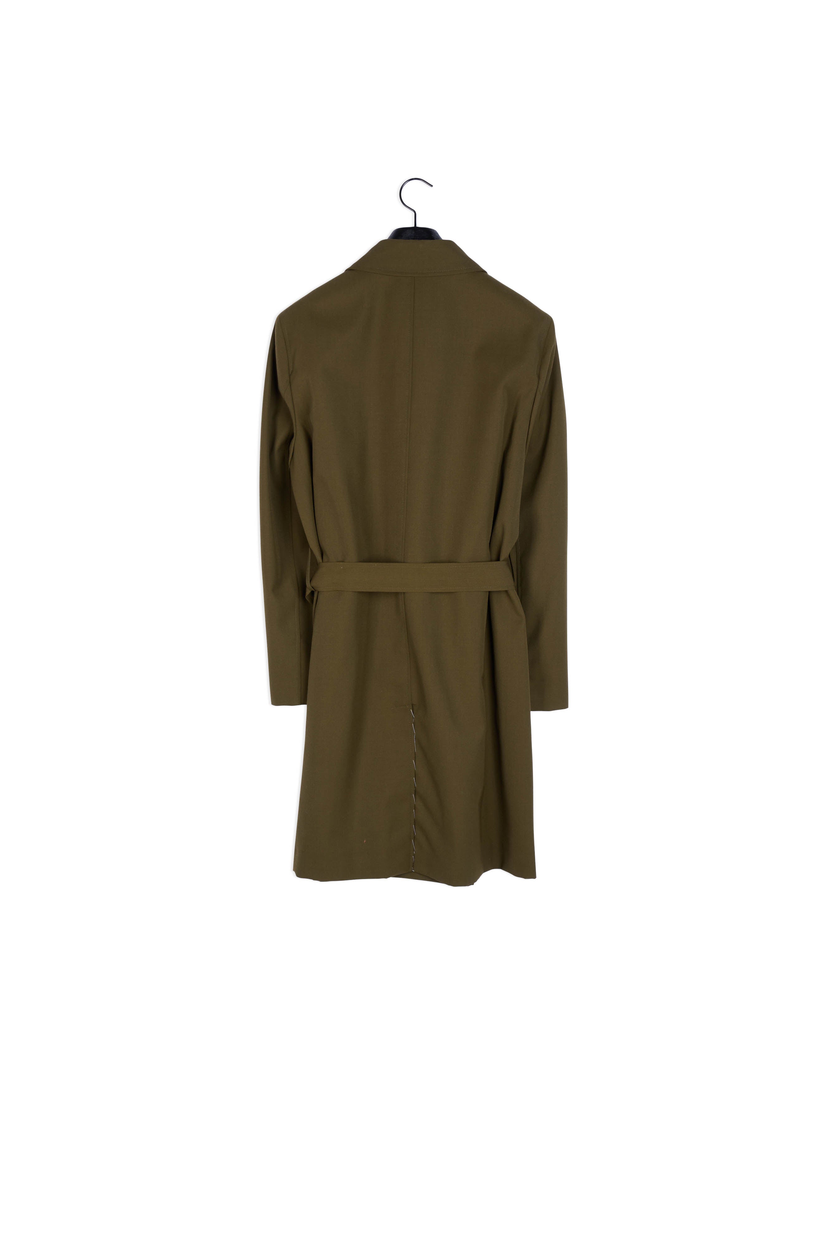 Manteau Droit Ceinturé Faume - seconde main