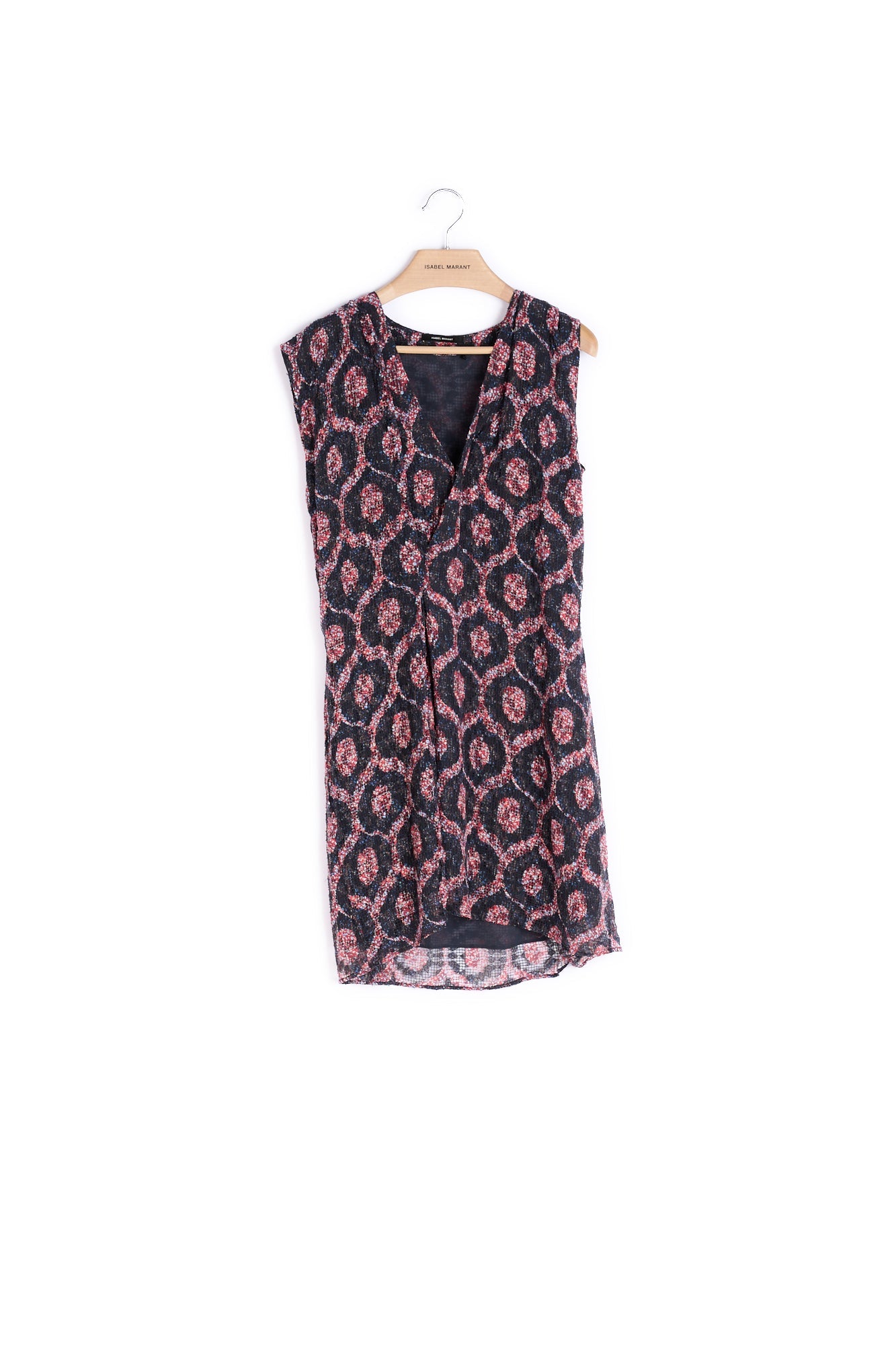 Robe courte soie - 36 Faume - seconde main