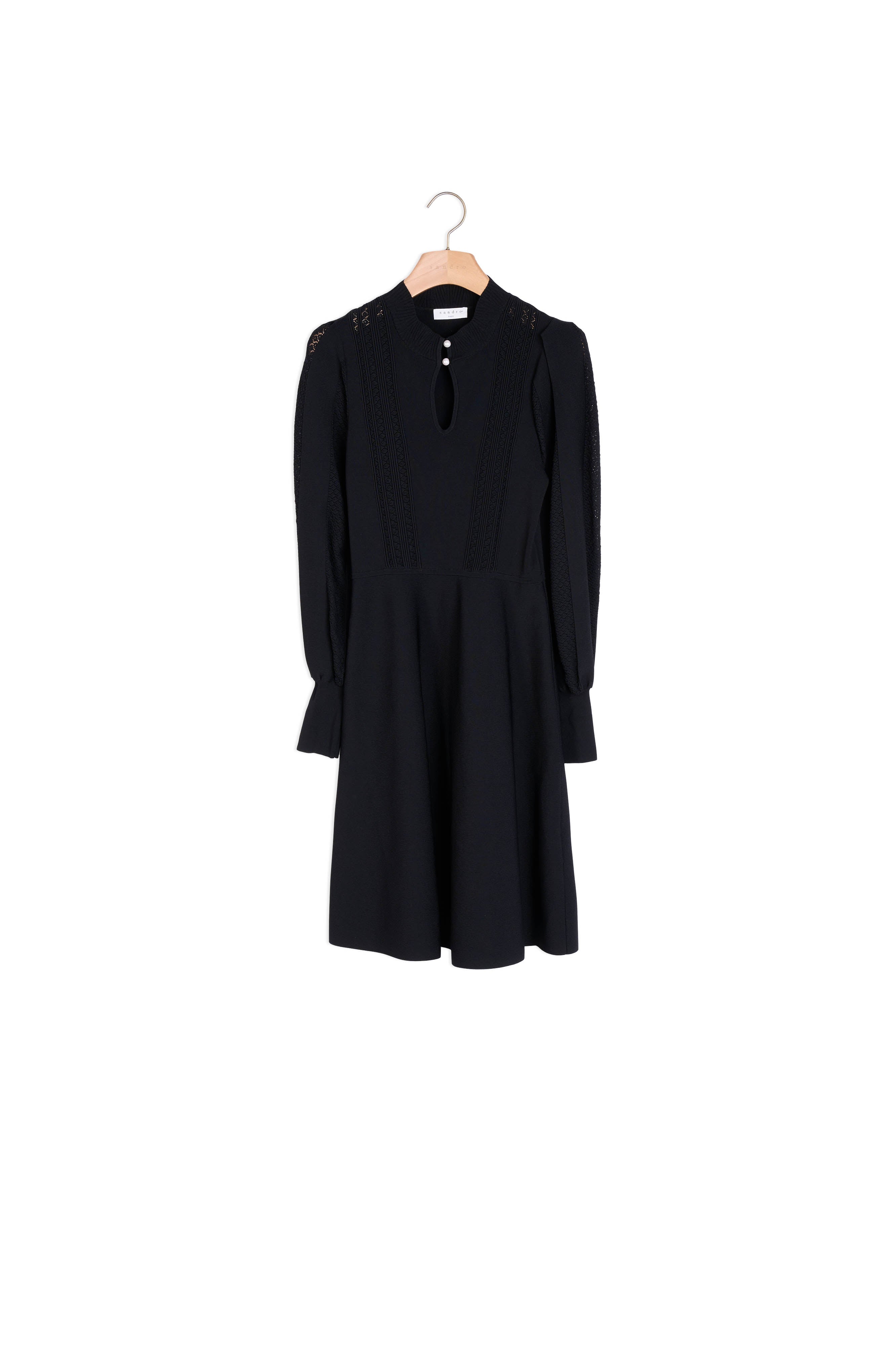 ROBE Noir Faume - seconde main