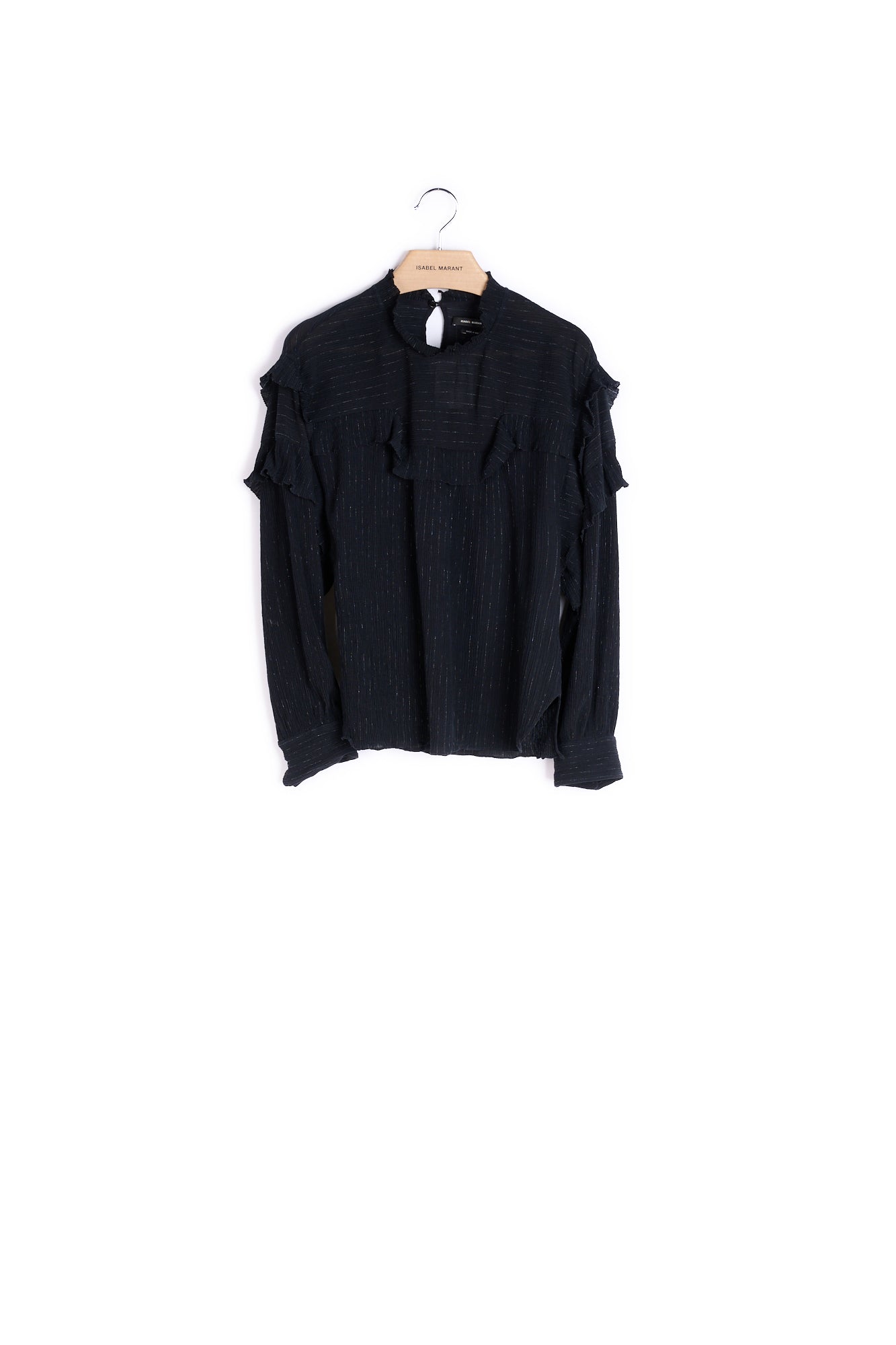 Haut coton et soie - 36 Faume - seconde main